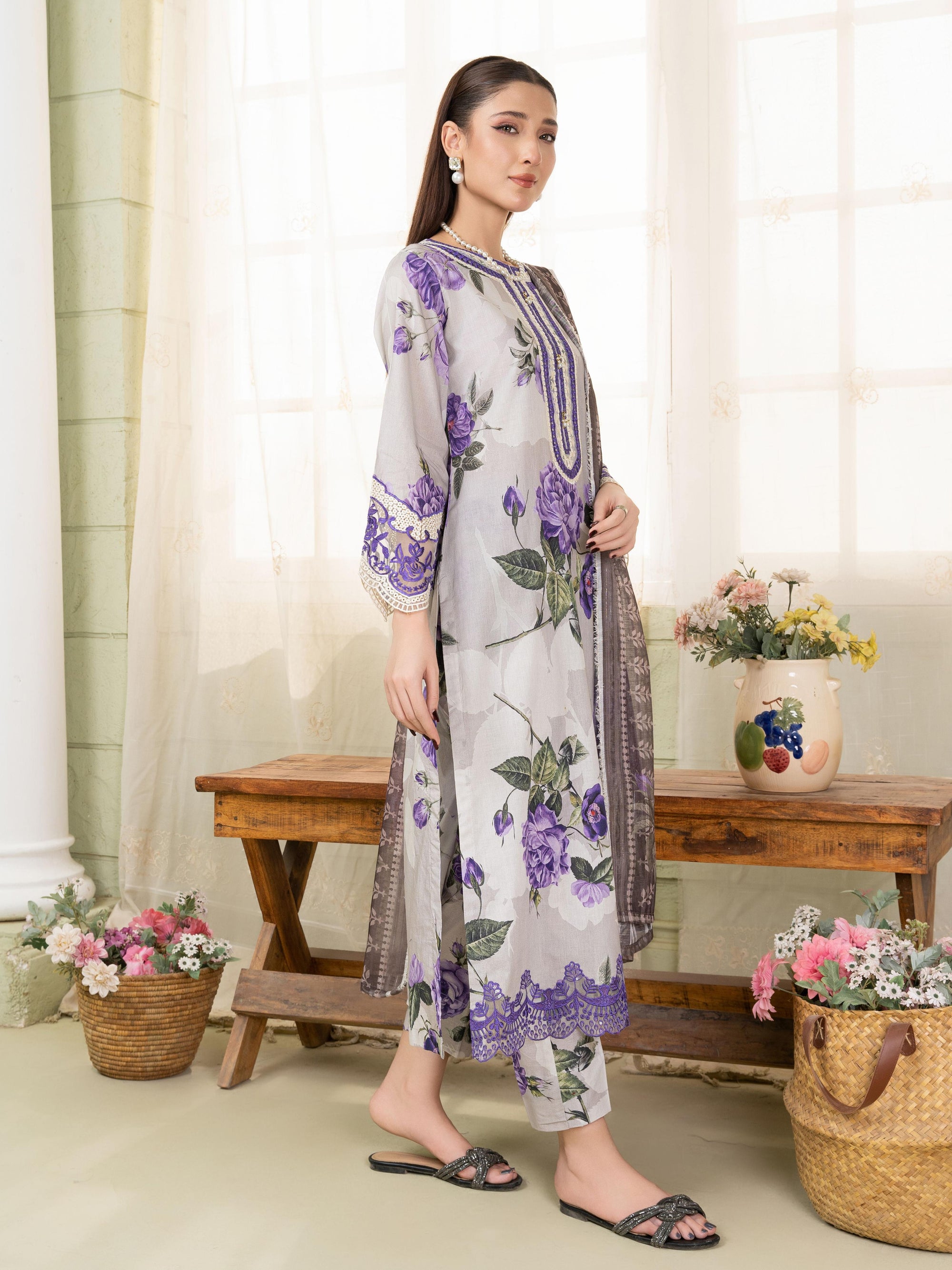 Sahibas By Mirza Luminous Women 3pcs