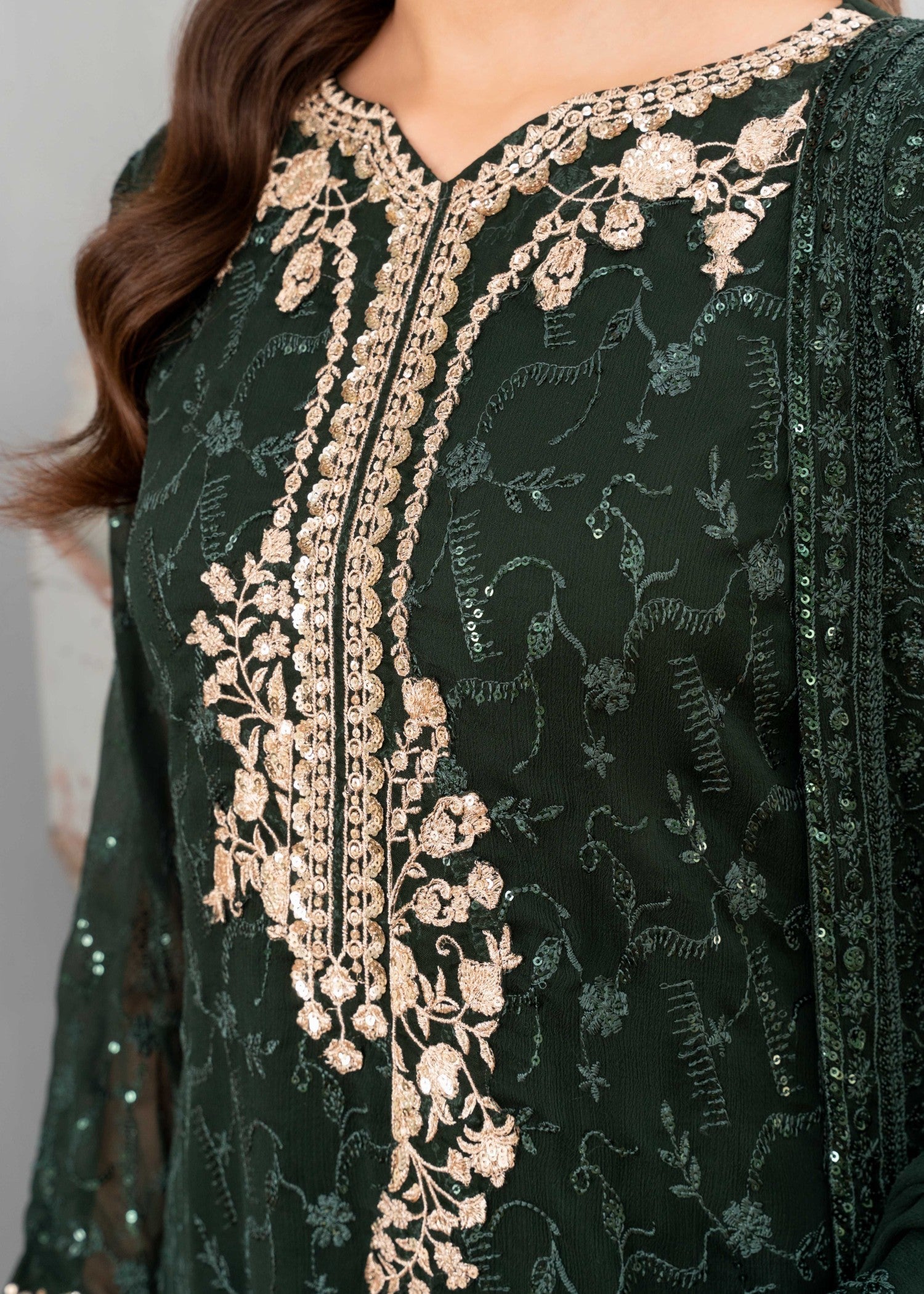 Agha Jaan HOORAIN Women 3pcs