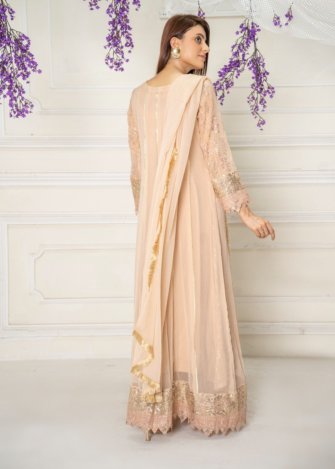 Manahils B 005 PEACH Women 4pcs