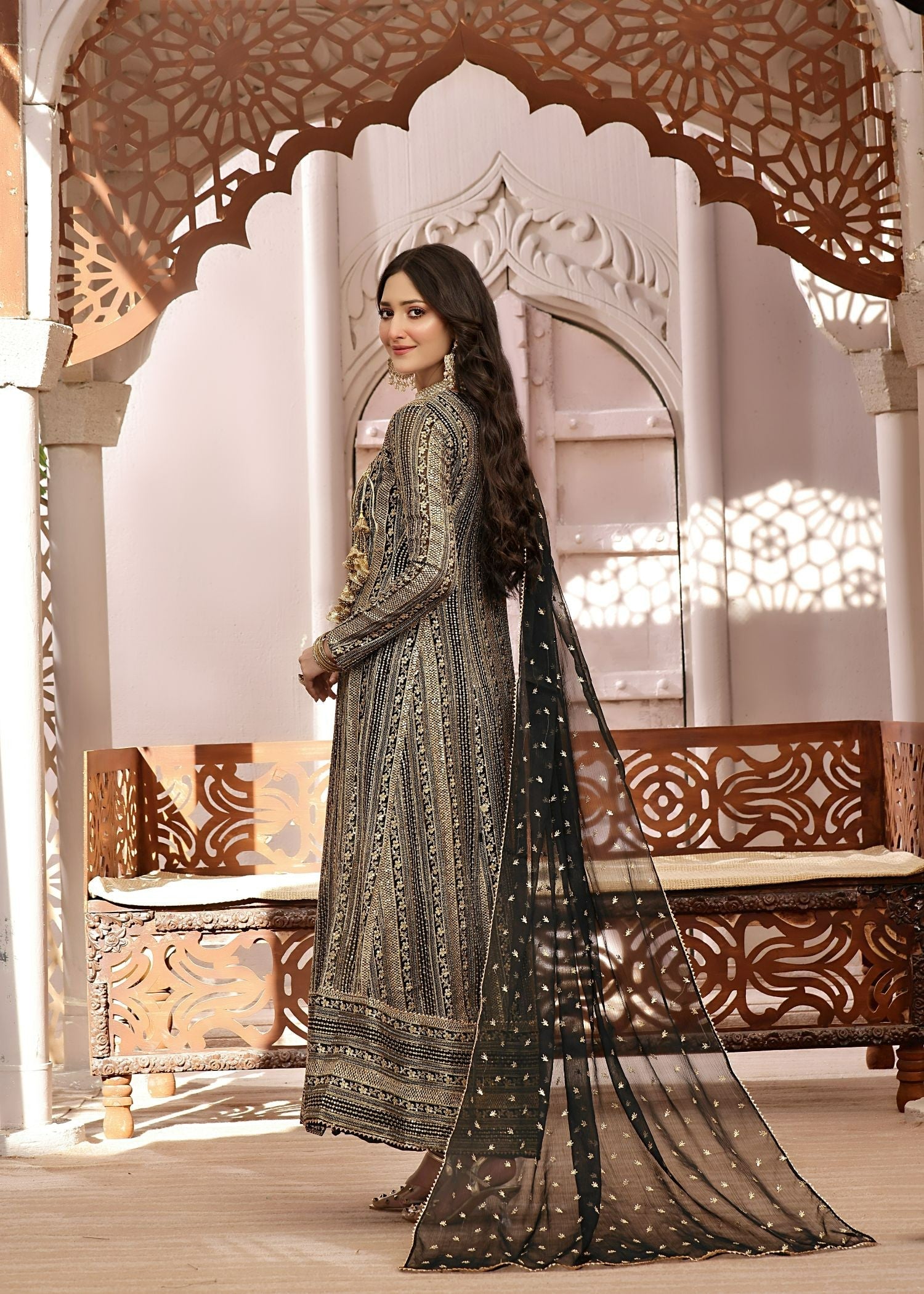 Ayesha Closet Saajan Black Beauty Women 3pcs