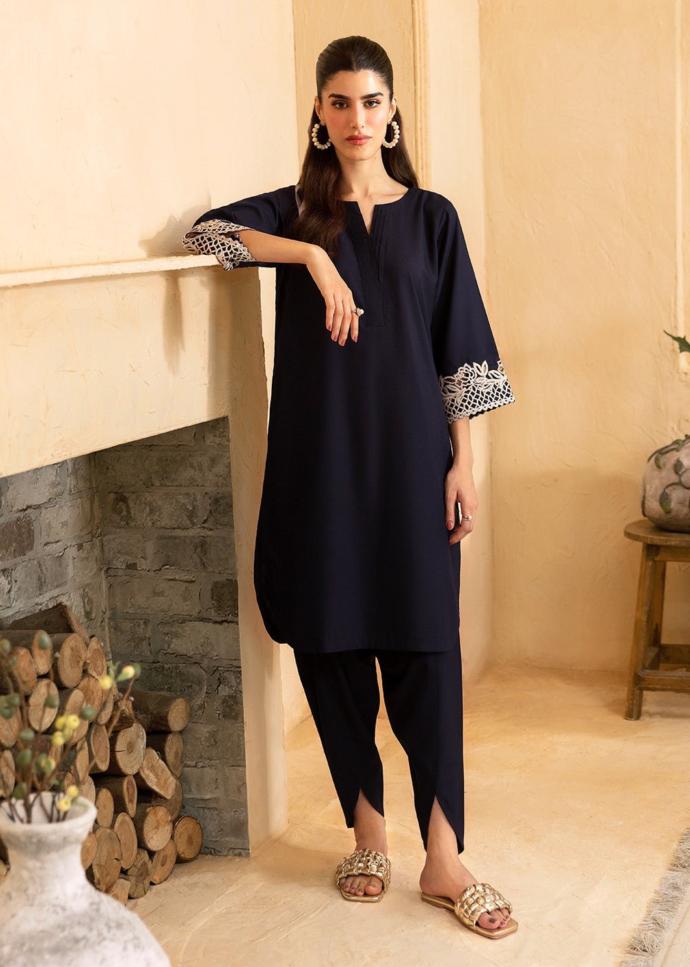 Azure Twilight Tides Women 2pcs