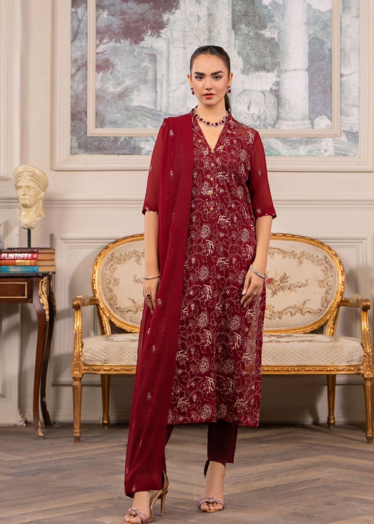 Hemstitch Melina Women 3pcs