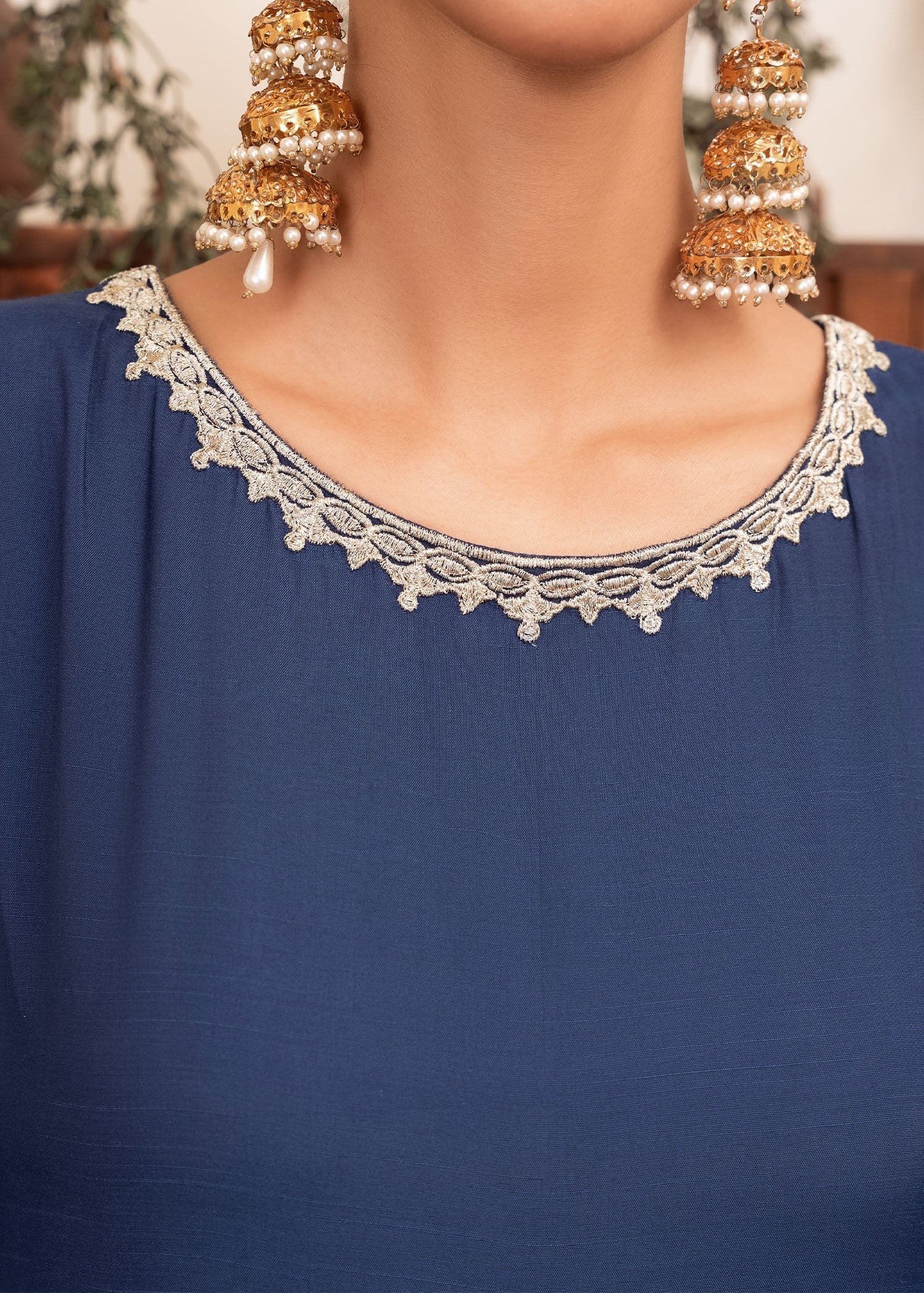 Rang-e-Haya Shama (Royal blue) Women 3pcs