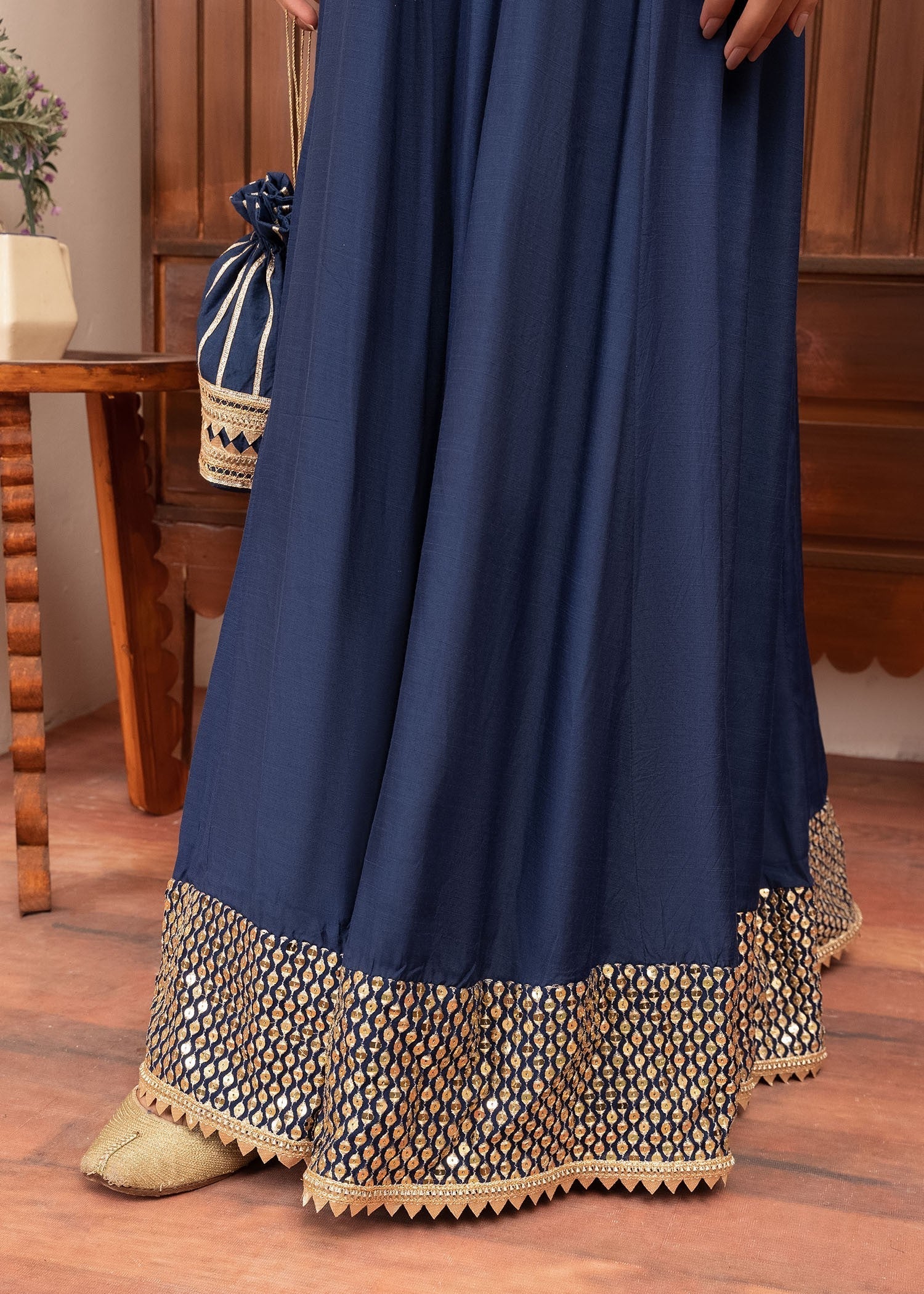 Rang-e-Haya Shama (Royal blue) Women 3pcs