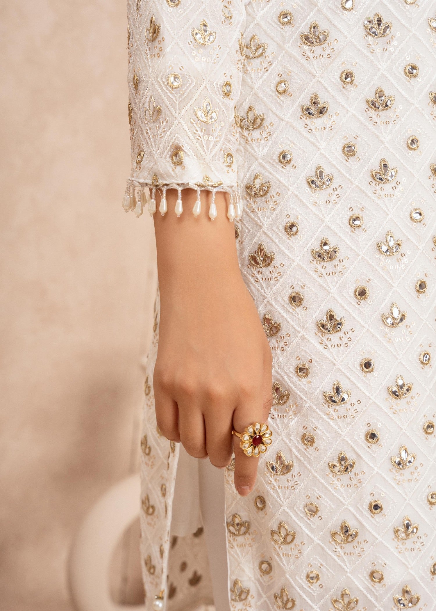 Rangoon Clothing Mahrunisa Maroon Women 3pcs