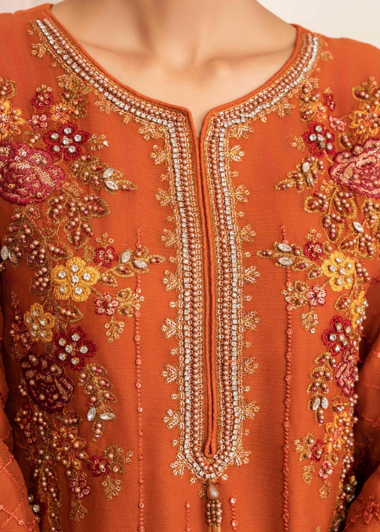 Four Season Boutique MHENAZ RUST Women 3pcs