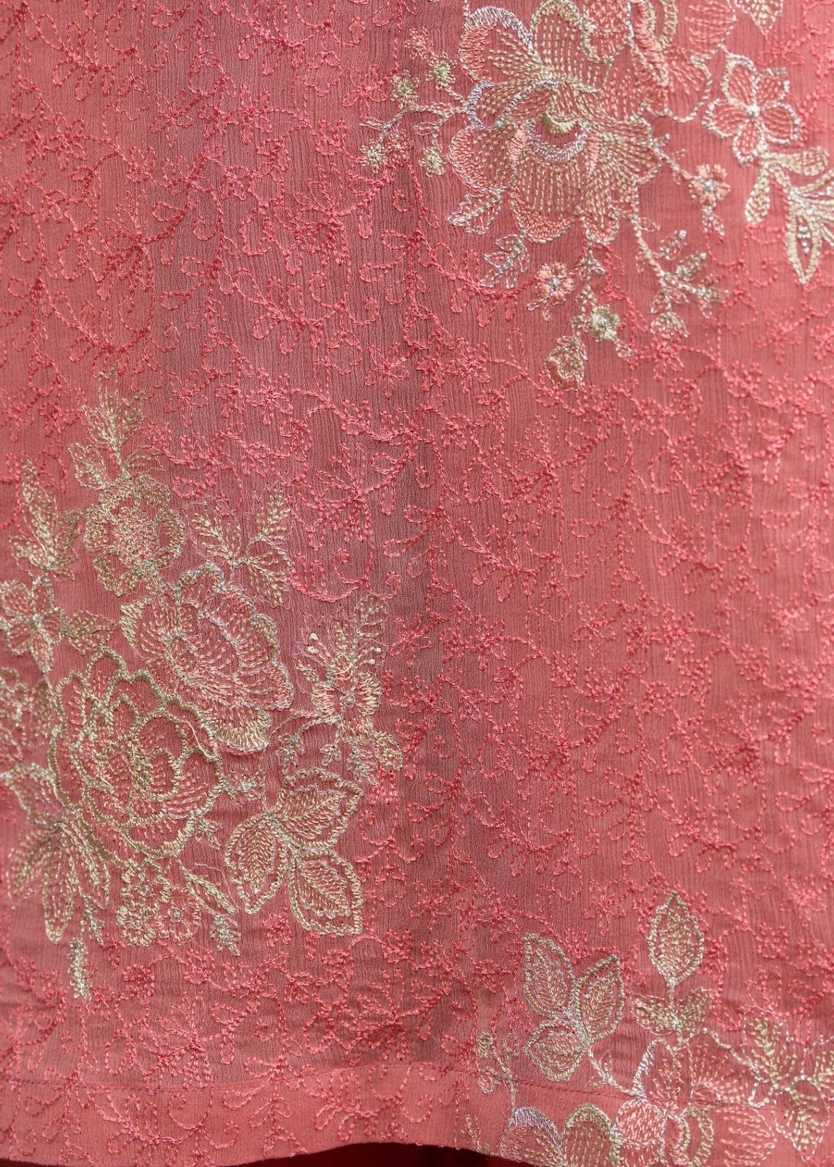 Hemstitch Blush Pink Women 3pcs