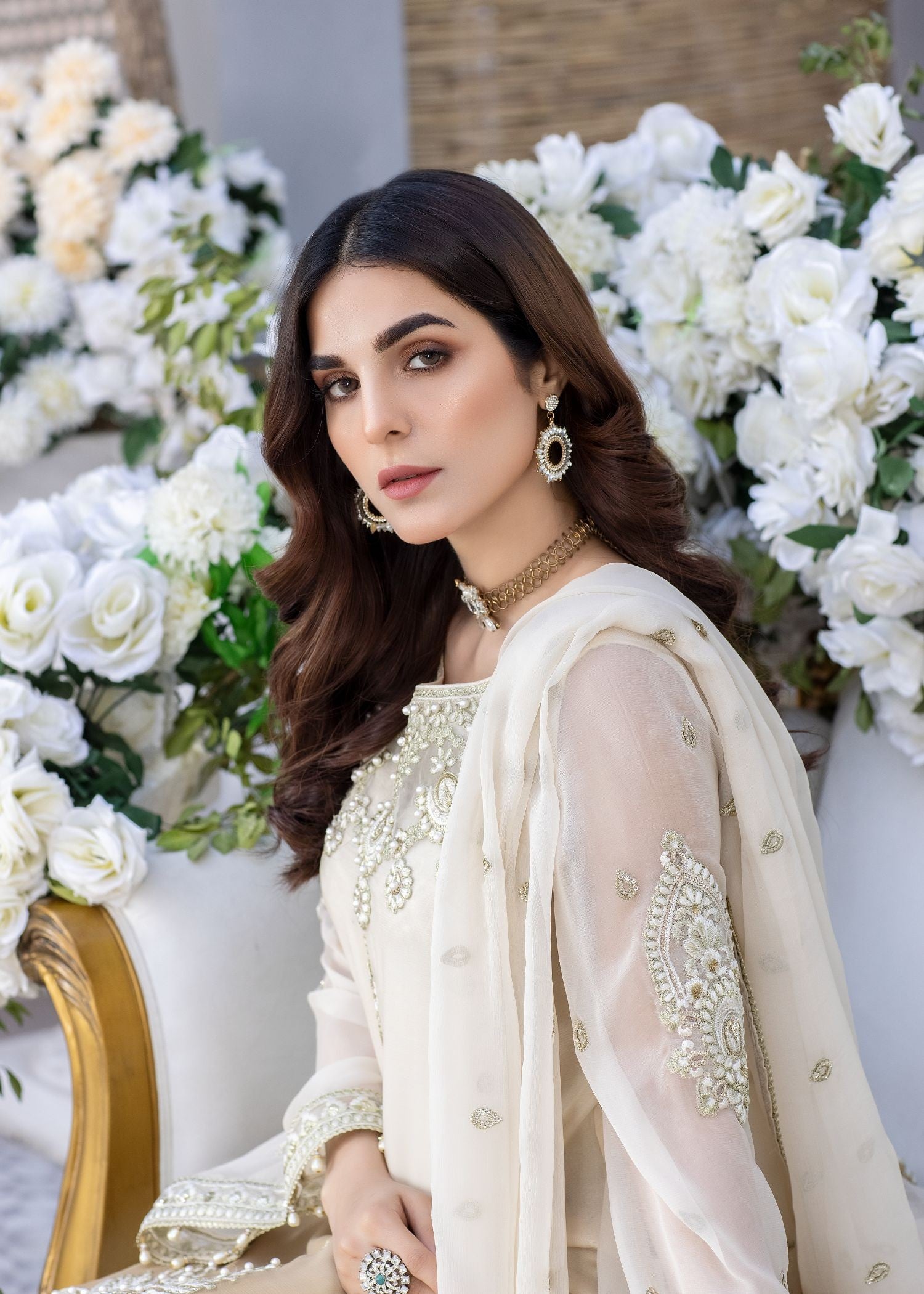 Meem Designs Pure Chiffon Double Shaded MD 03 Women 4pcs