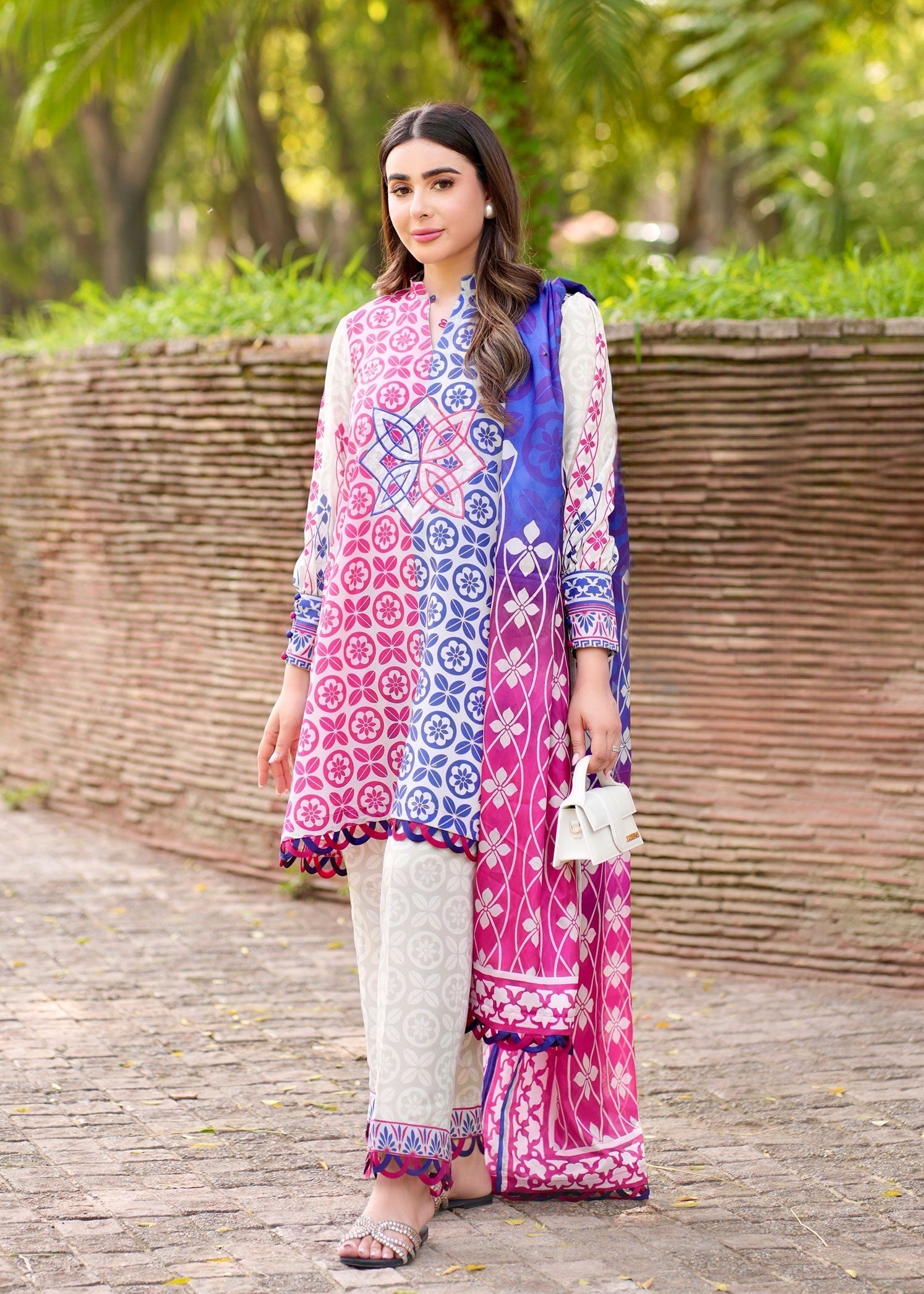 Rj’s Pret ABSTRACT HALF | VIGNETTE | RJS PRET Women 3pcs