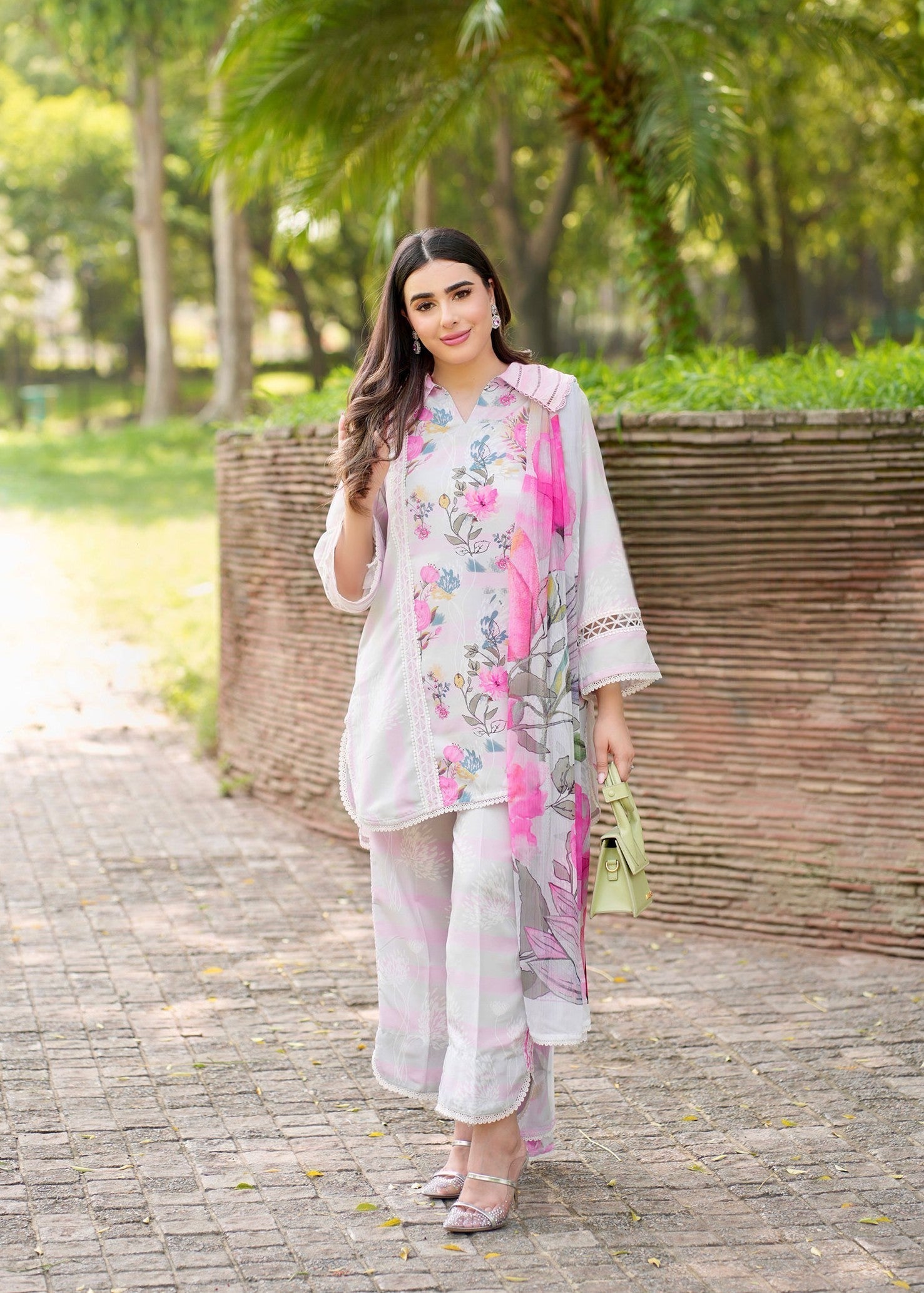 Rj’s Pret FLORAL STRIPE | VIGNETTE | RJS PRET Women 3pcs