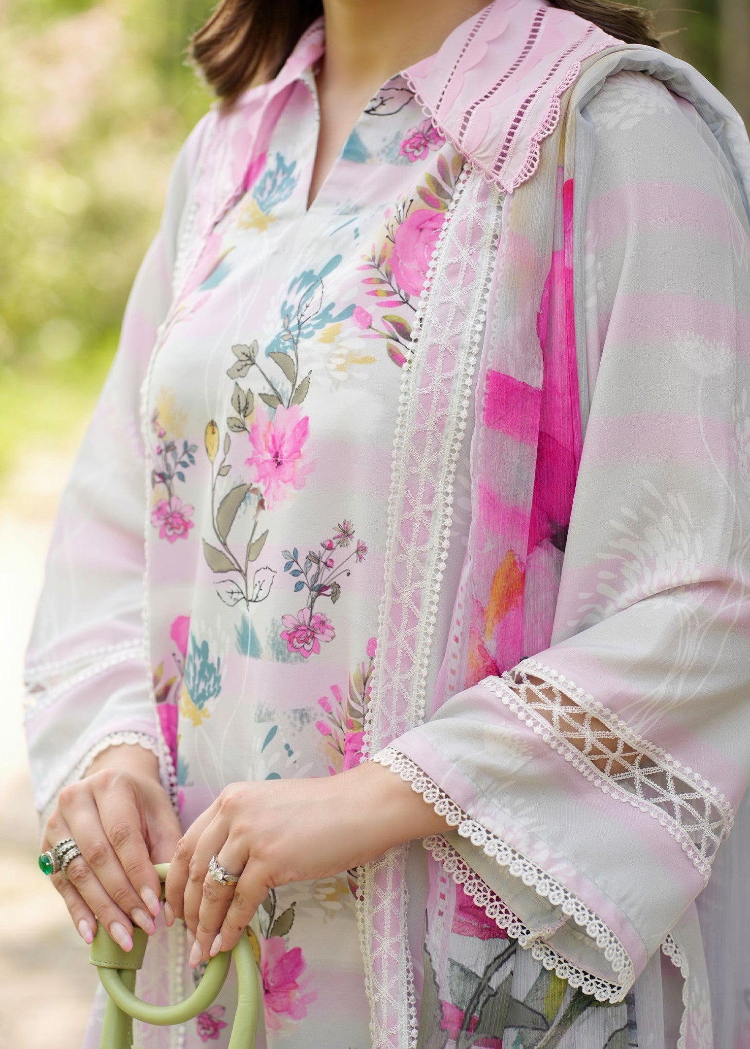 Rj’s Pret FLORAL STRIPE | VIGNETTE | RJS PRET Women 3pcs