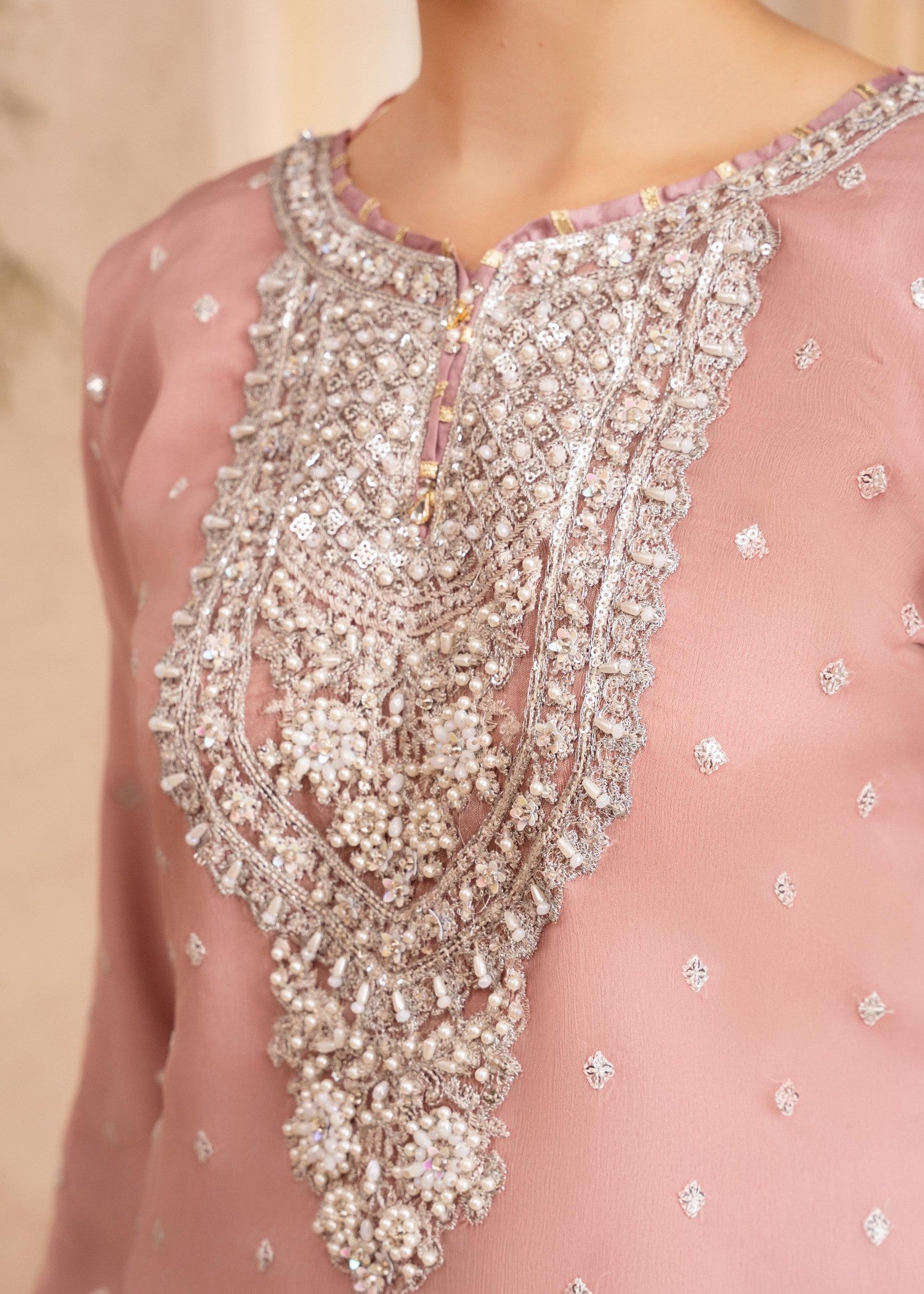 Rangoon Clothing Ranjha Pastel Pink Women 3pcs