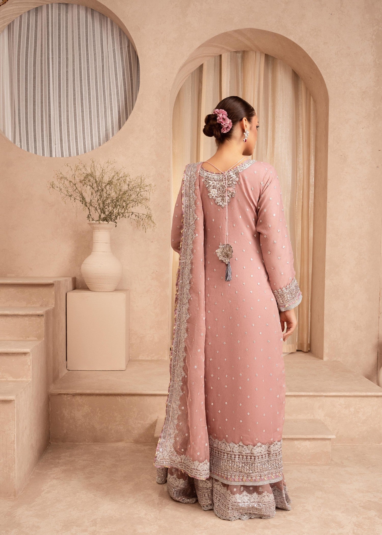 Rangoon Clothing Ranjha Pastel Pink Women 3pcs