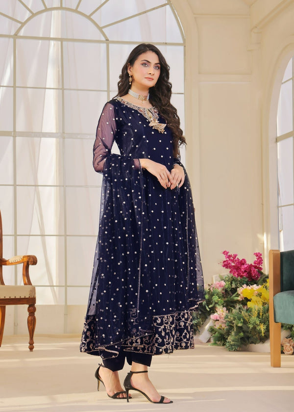 Ayesha Closet Jashan Blue Bells Women 3pcs