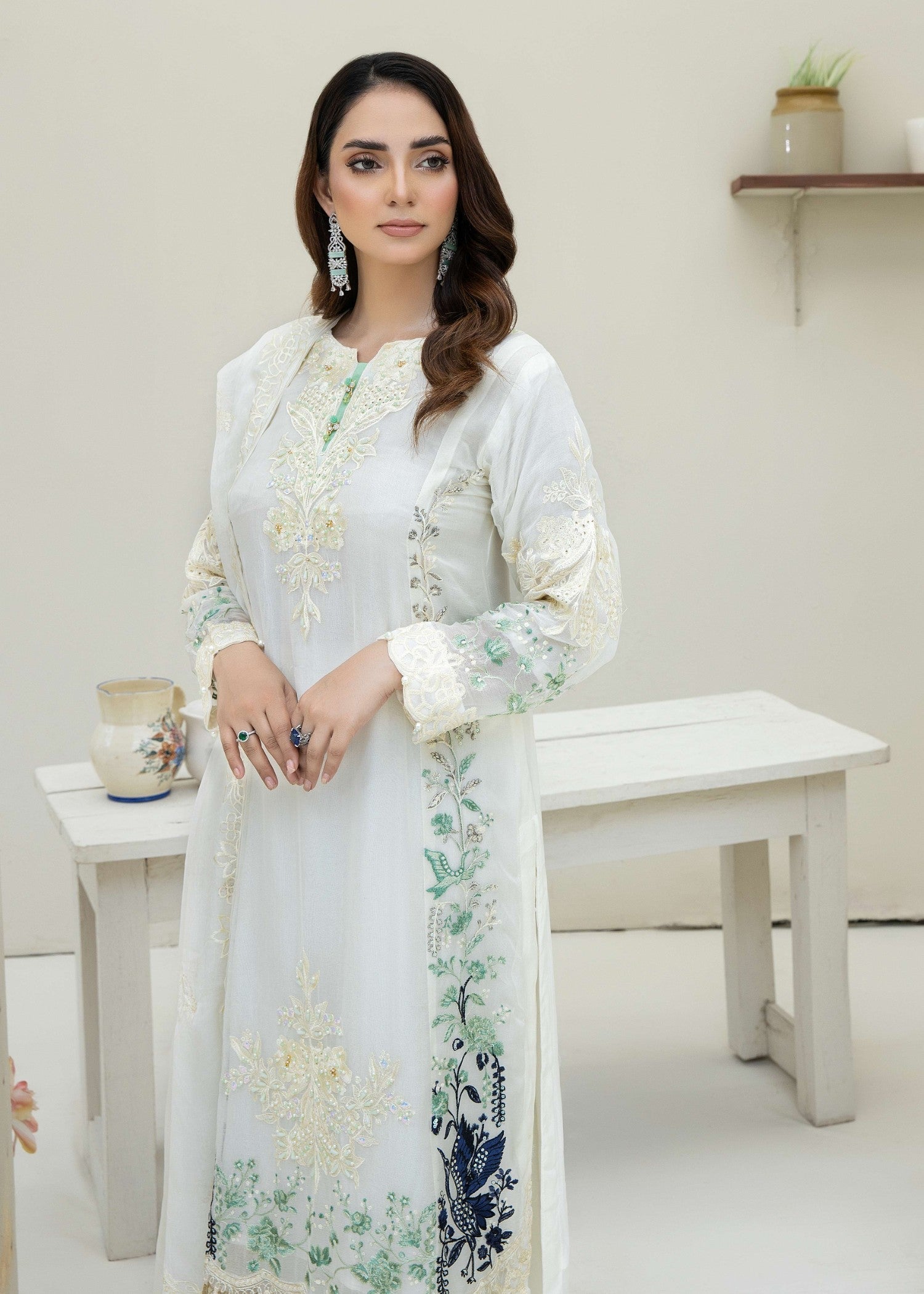Pehnawa By Bin Akram’s Pure Elegance Chiffon Women 3pcs