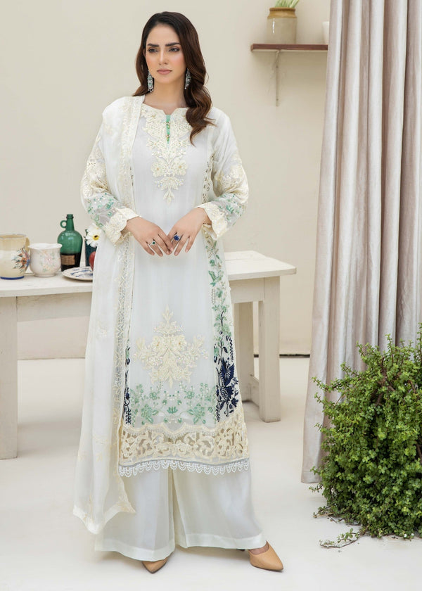 Pehnawa By Bin Akram’s Pure Elegance Chiffon Women 3pcs