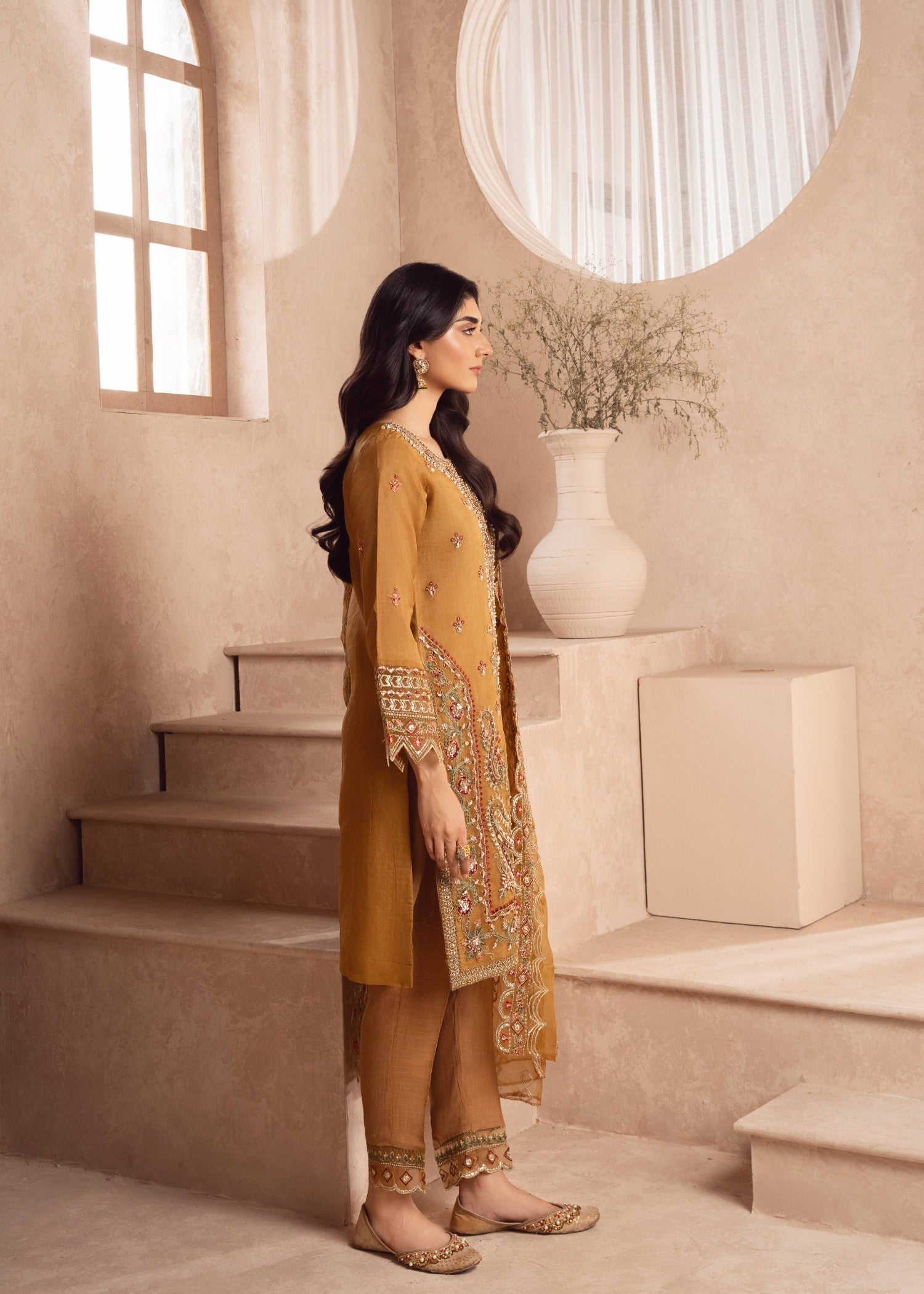 Zebaye Zareen US 546 Musturd(SB) Women 3pcs