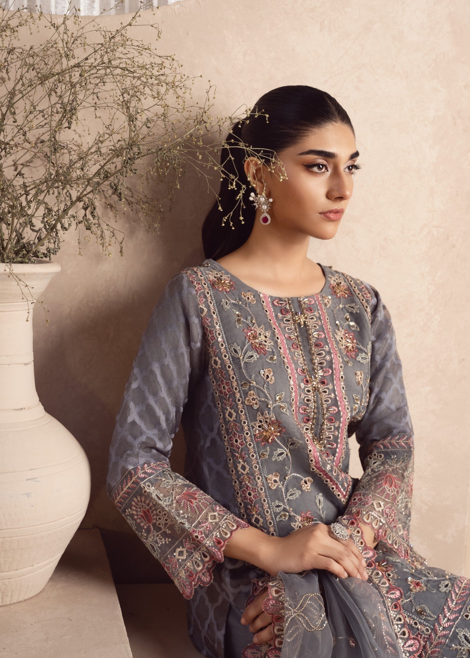 Zebaye Zareen US 519 Slate grey(SB) Women 3pcs