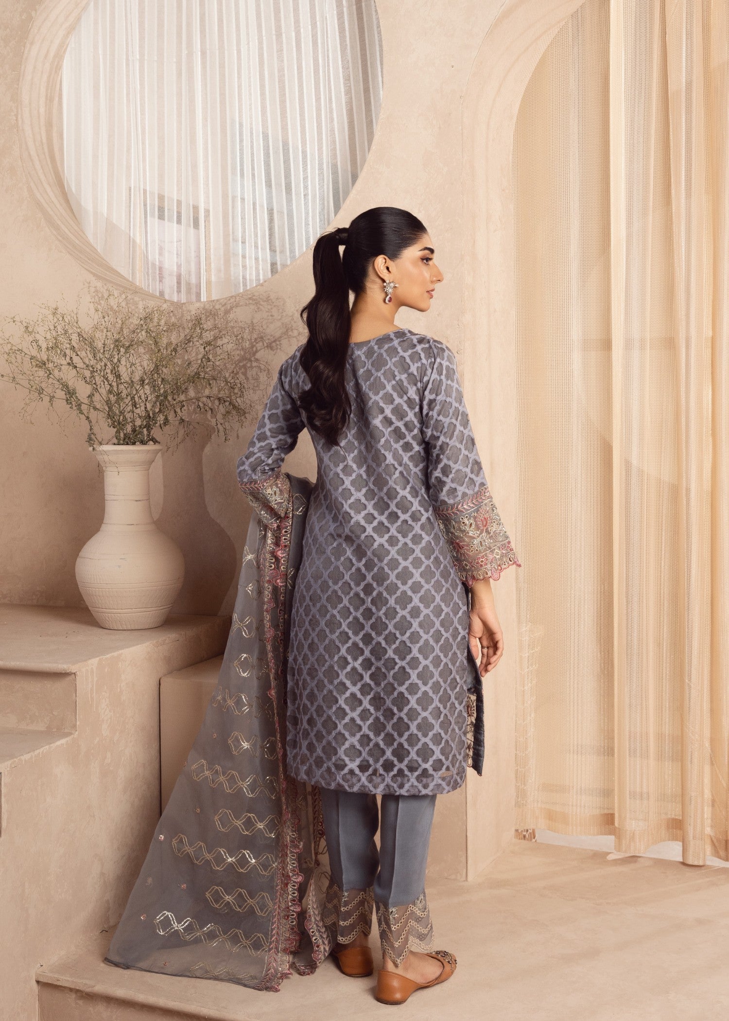 Zebaye Zareen US 519 Slate grey(SB) Women 3pcs