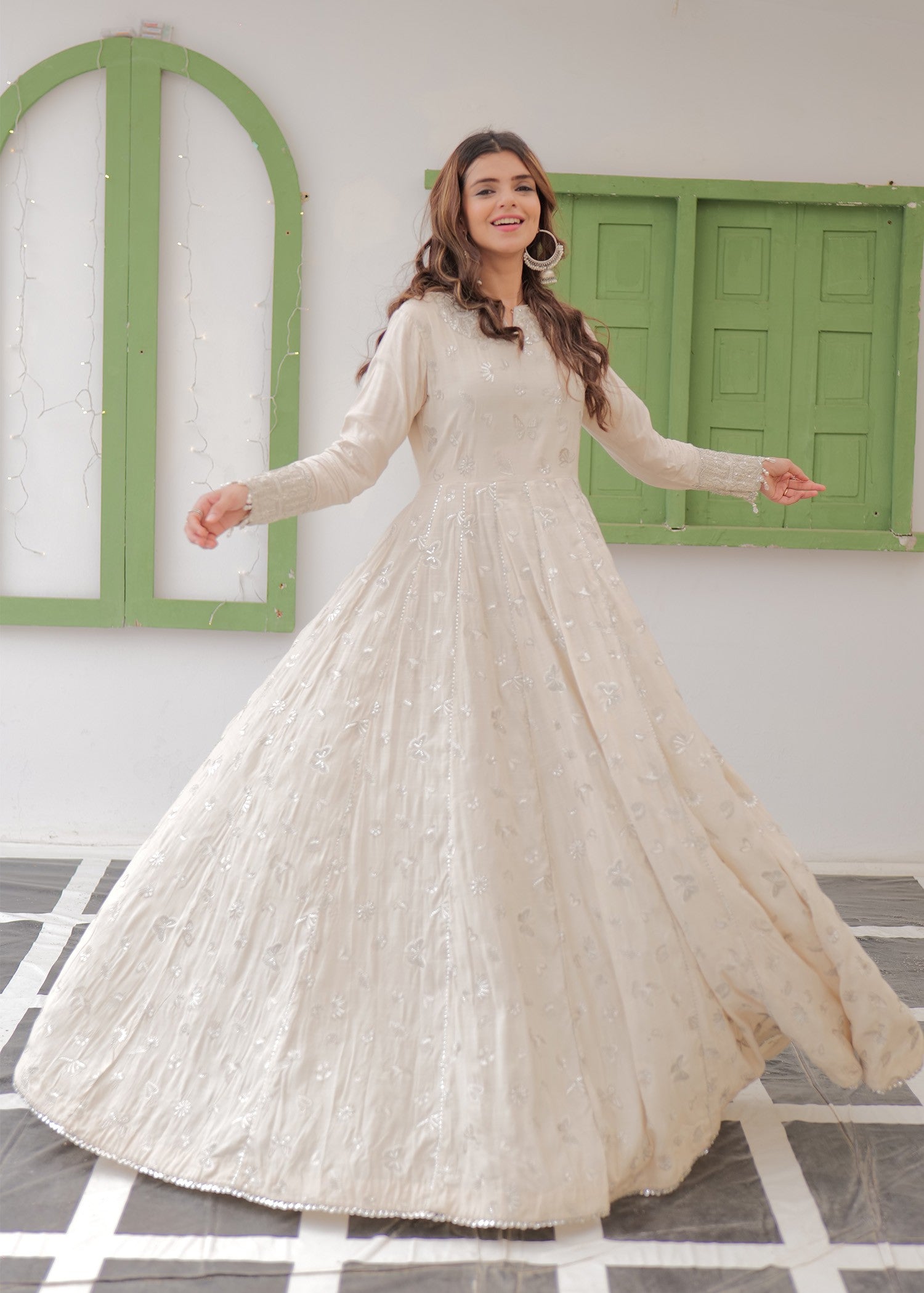 Rang-e-Haya Chand (Ivory) Women 3pcs