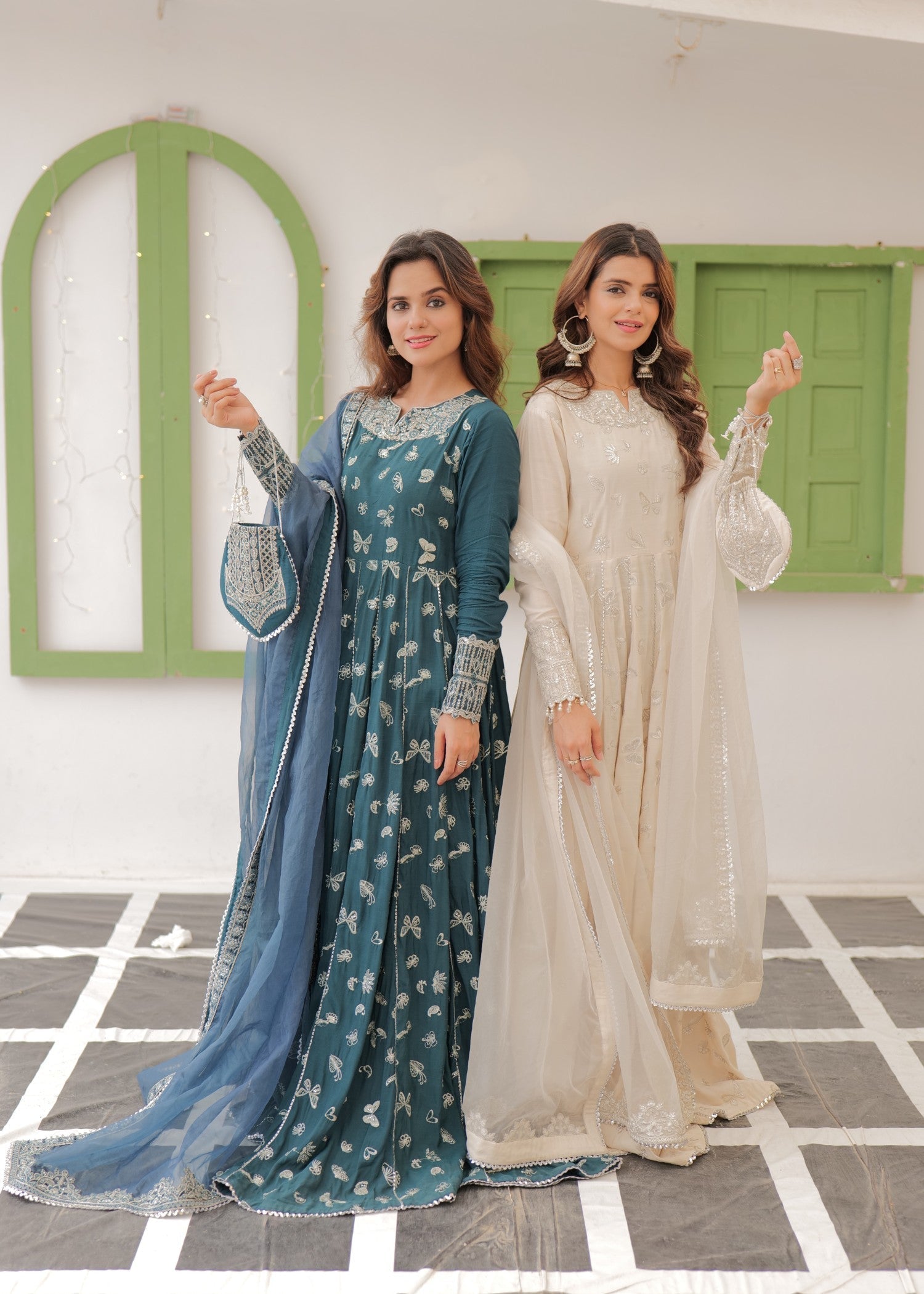 Rang-e-Haya Chand (Ivory) Women 3pcs