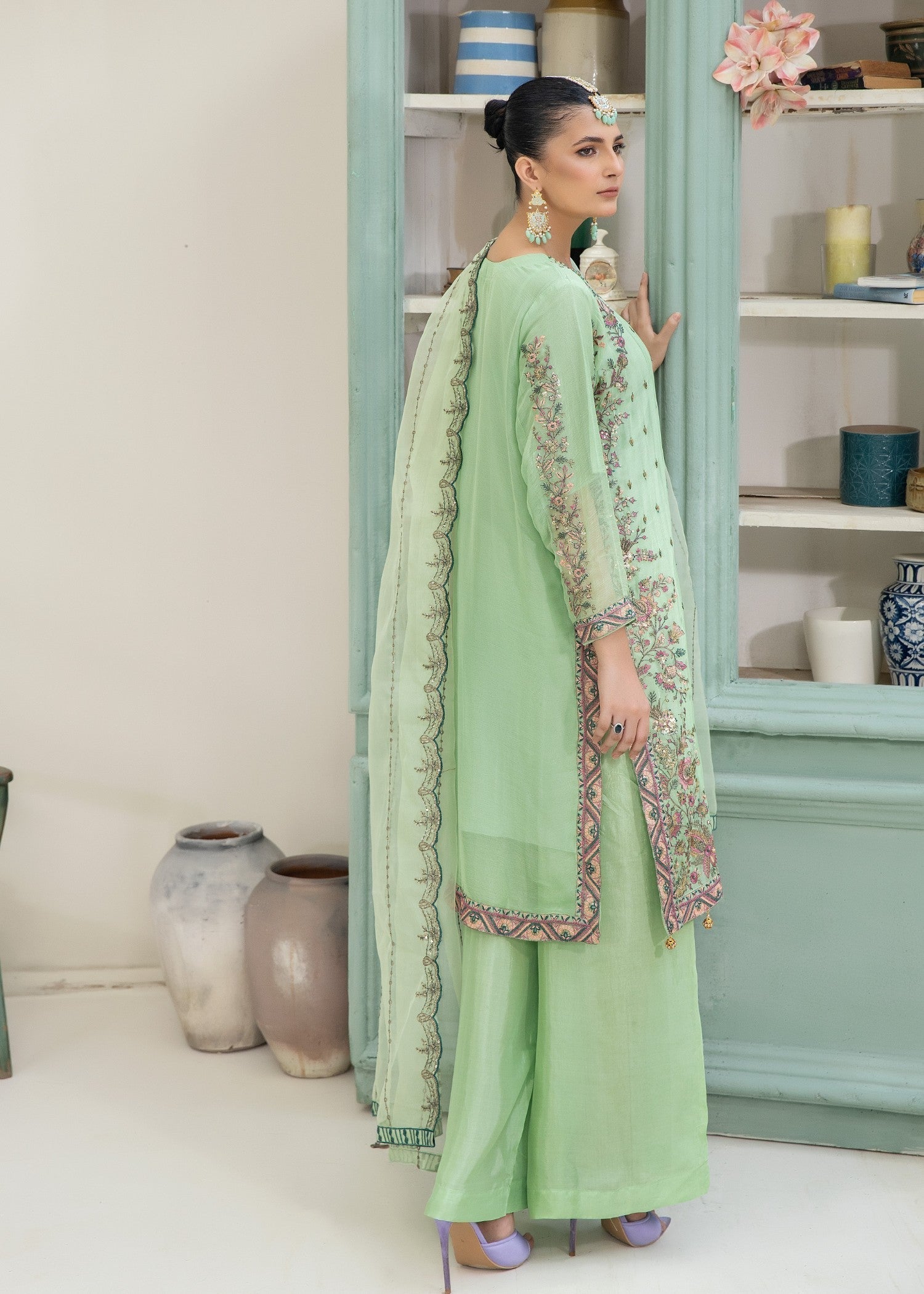 Pehnawa By Bin Akram’s Light Luxe Chiffon Women 3pcs