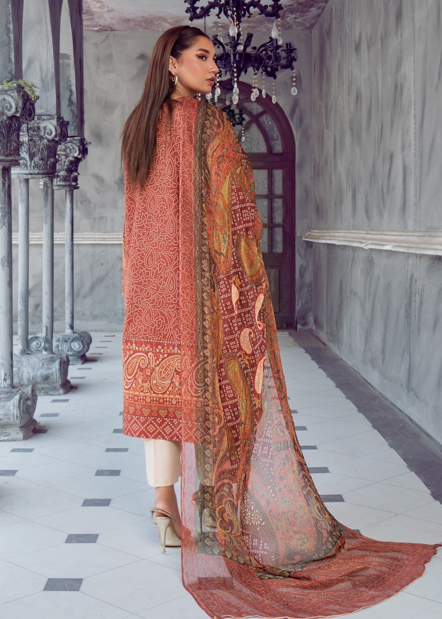 Chandan Nagri rose Women 3pcs