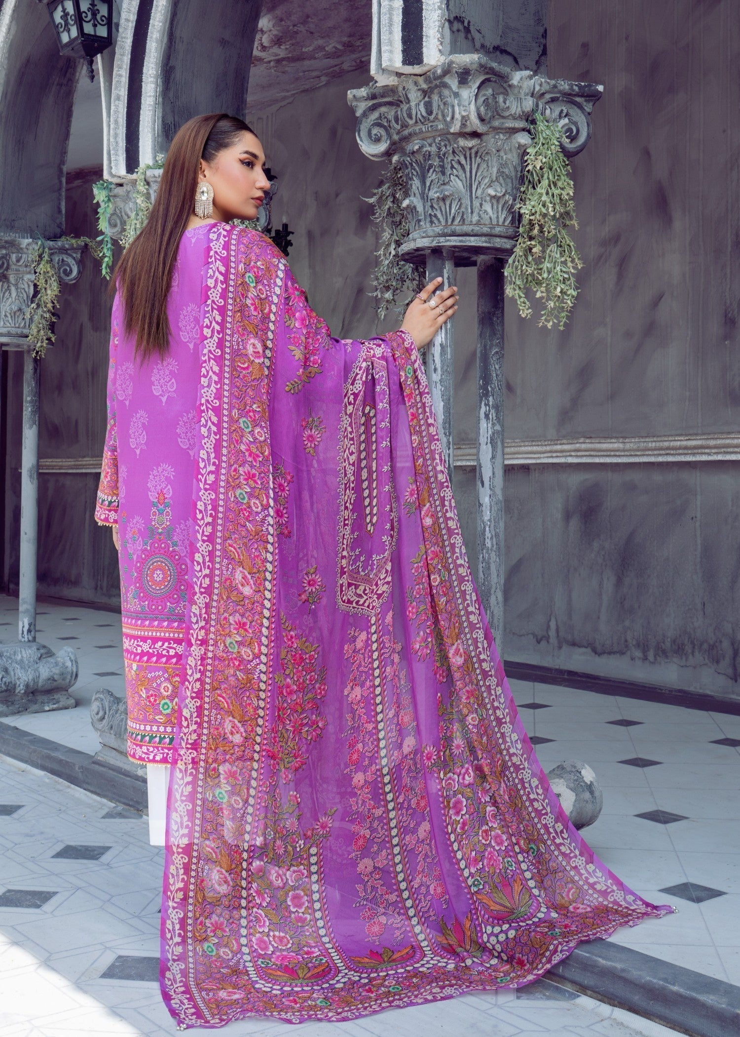 Chandan Nagri aster Women 3pcs