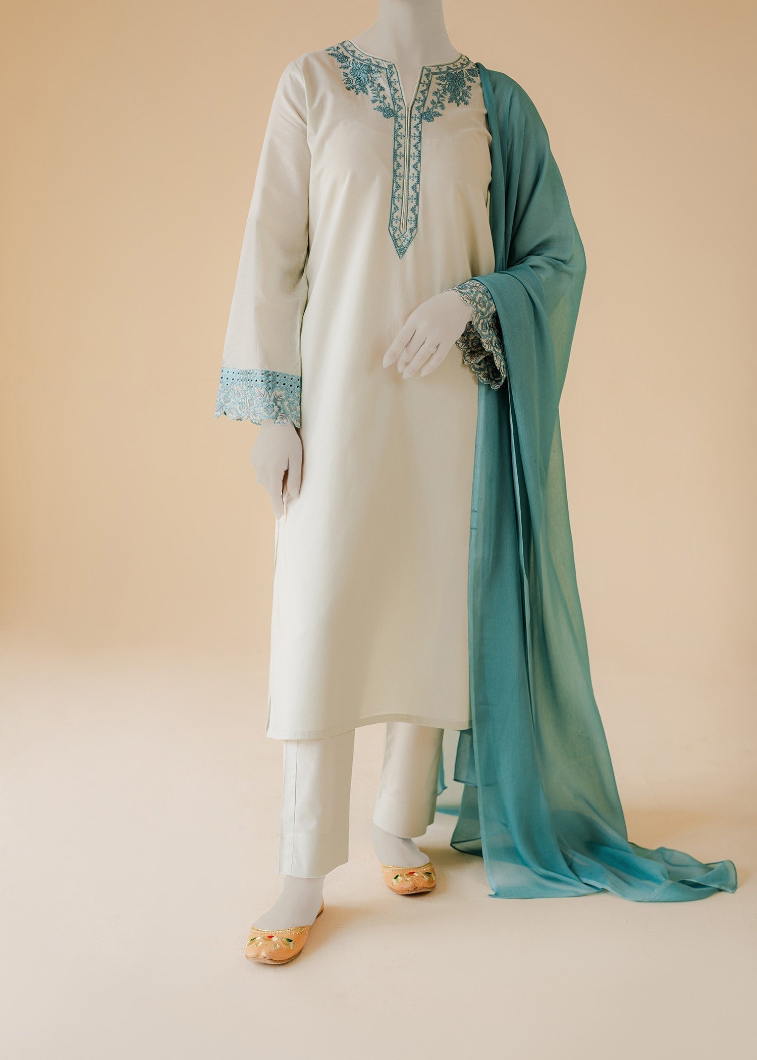 Zaira and Mahnoor Marine Women 2pcs