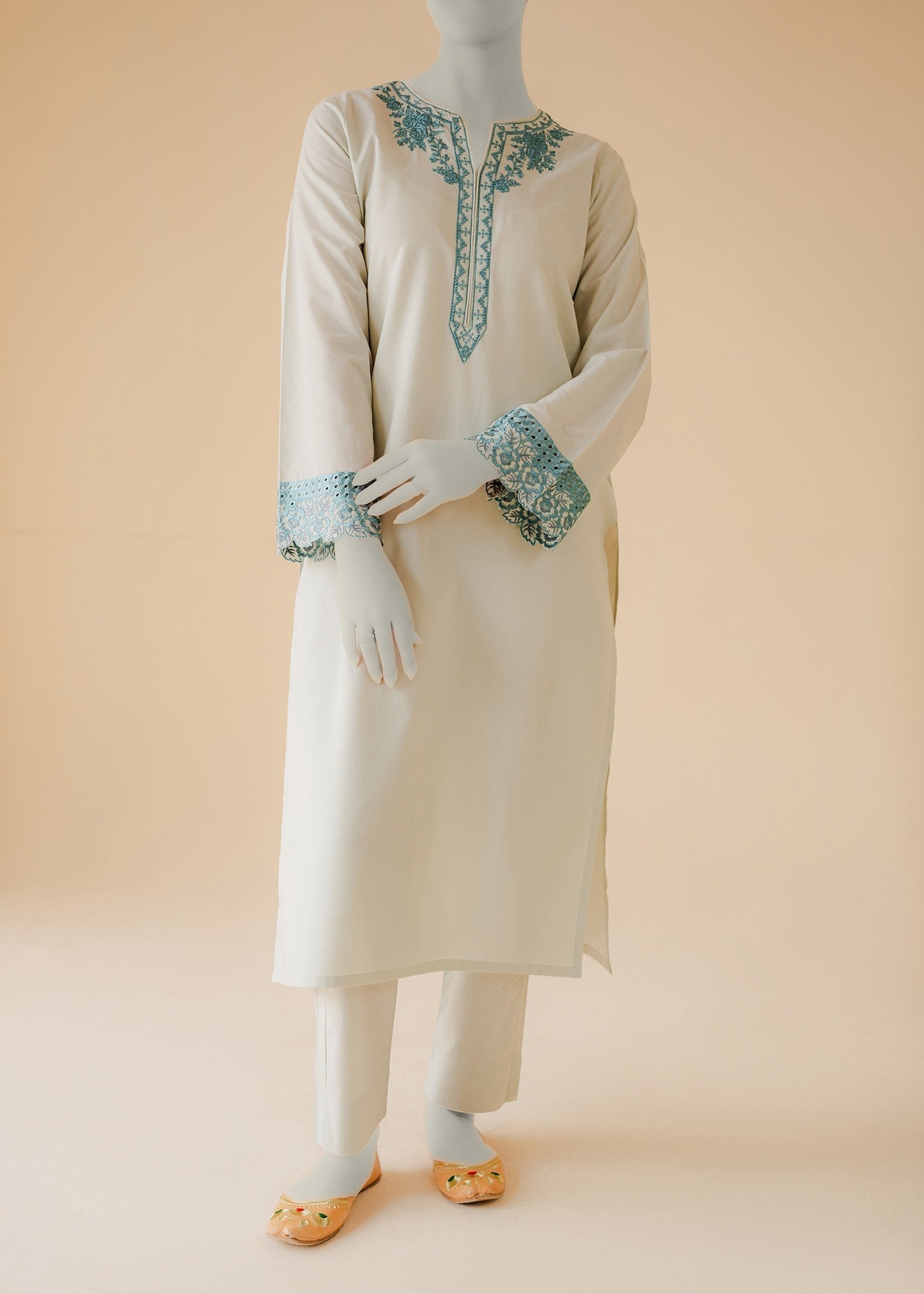 Zaira and Mahnoor Marine Women 2pcs