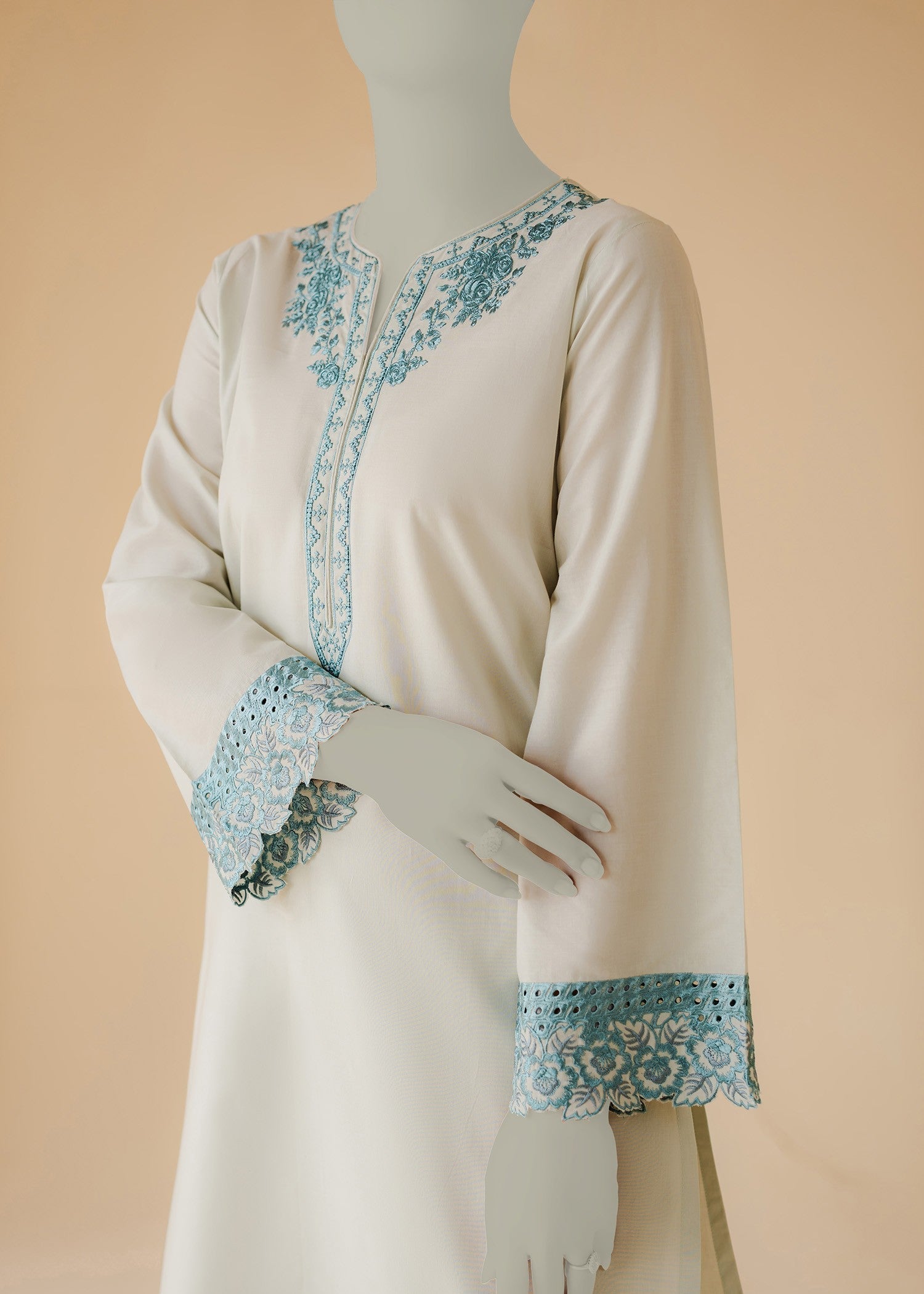 Zaira and Mahnoor Marine Women 2pcs