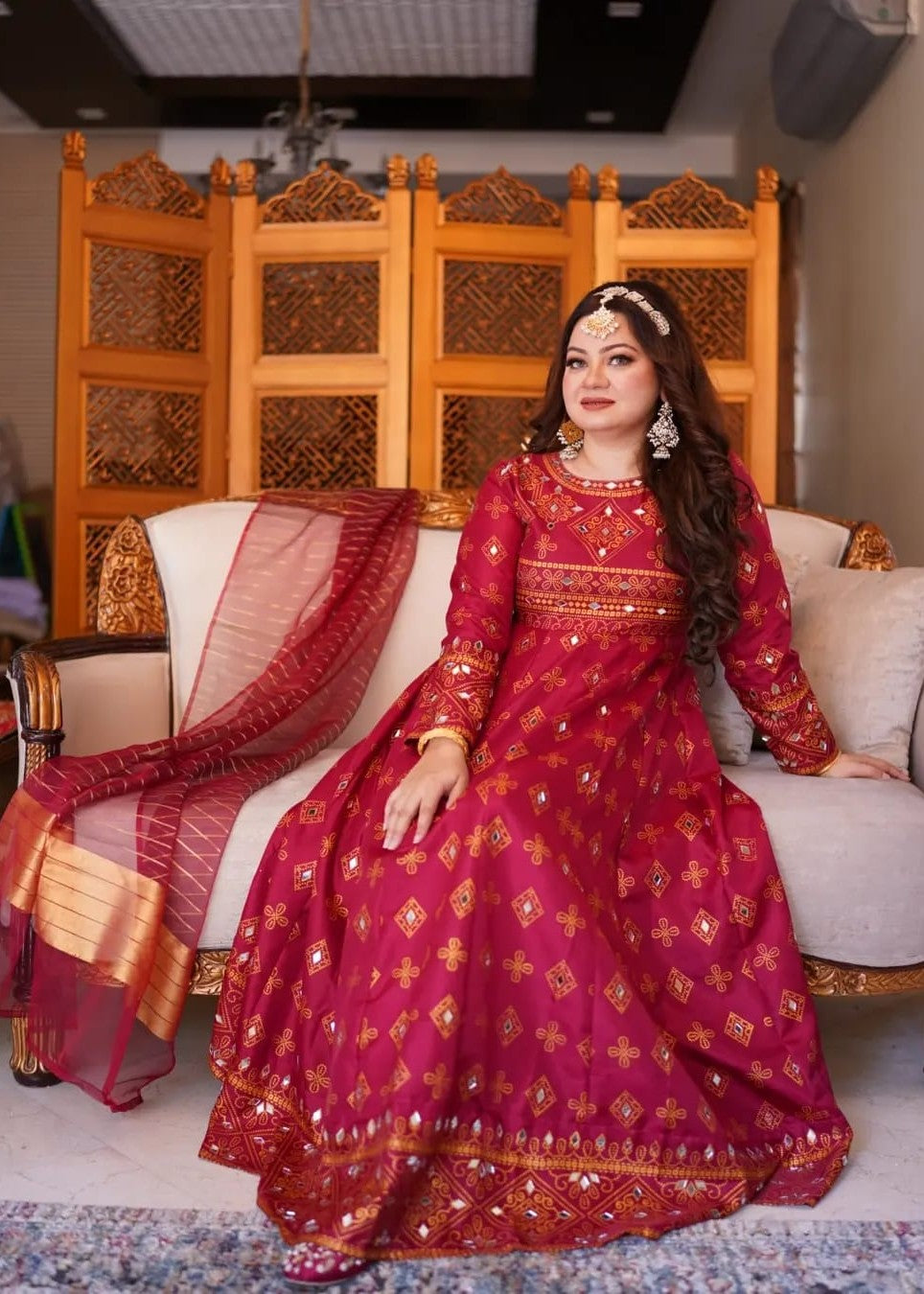 1 Virsapret R2 maroon Women 3pcs