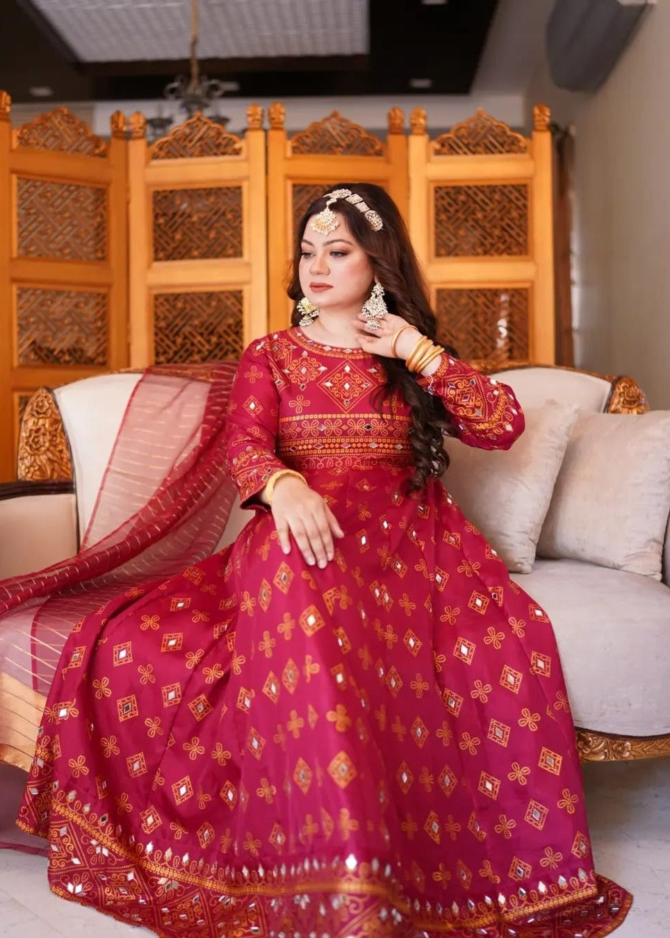 1 Virsapret R2 maroon Women 3pcs