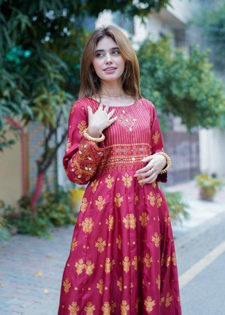 1 Virsapret maroon in R1 Women 2pcs