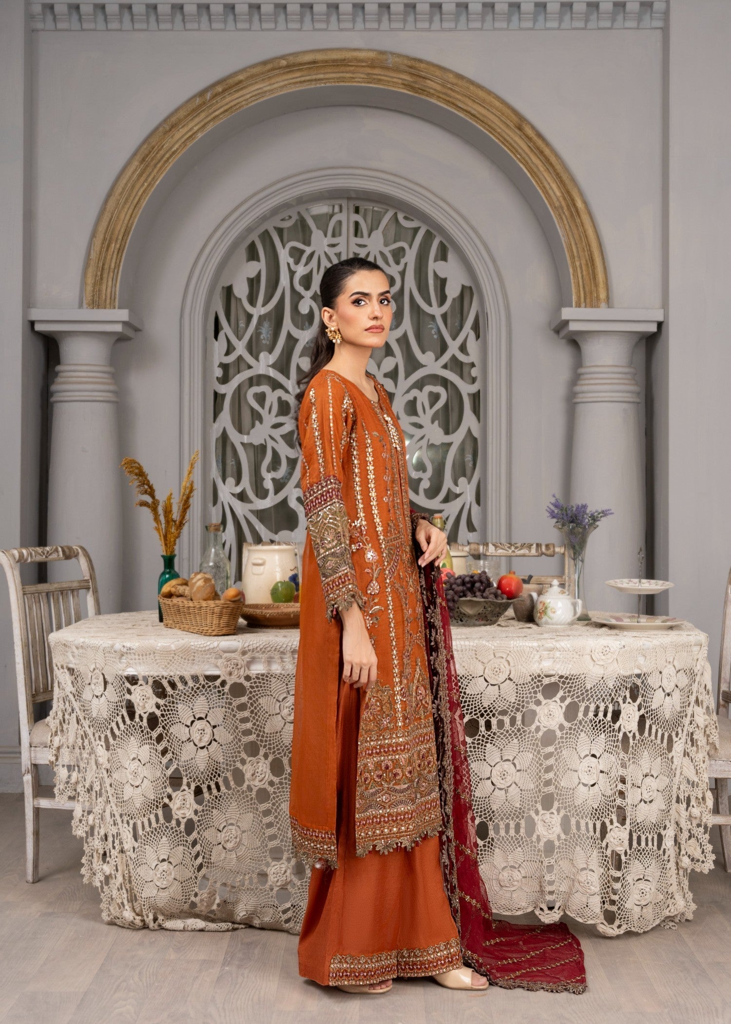 Elahe Ruby 1051 Women 3pcs