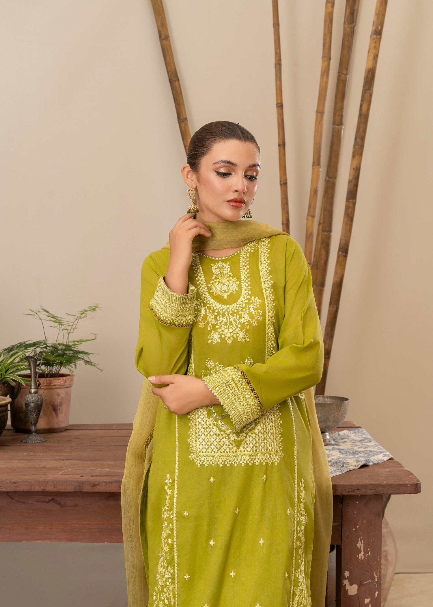 Decor Fashion PM 1422 (Neon Green) Women 3pcs