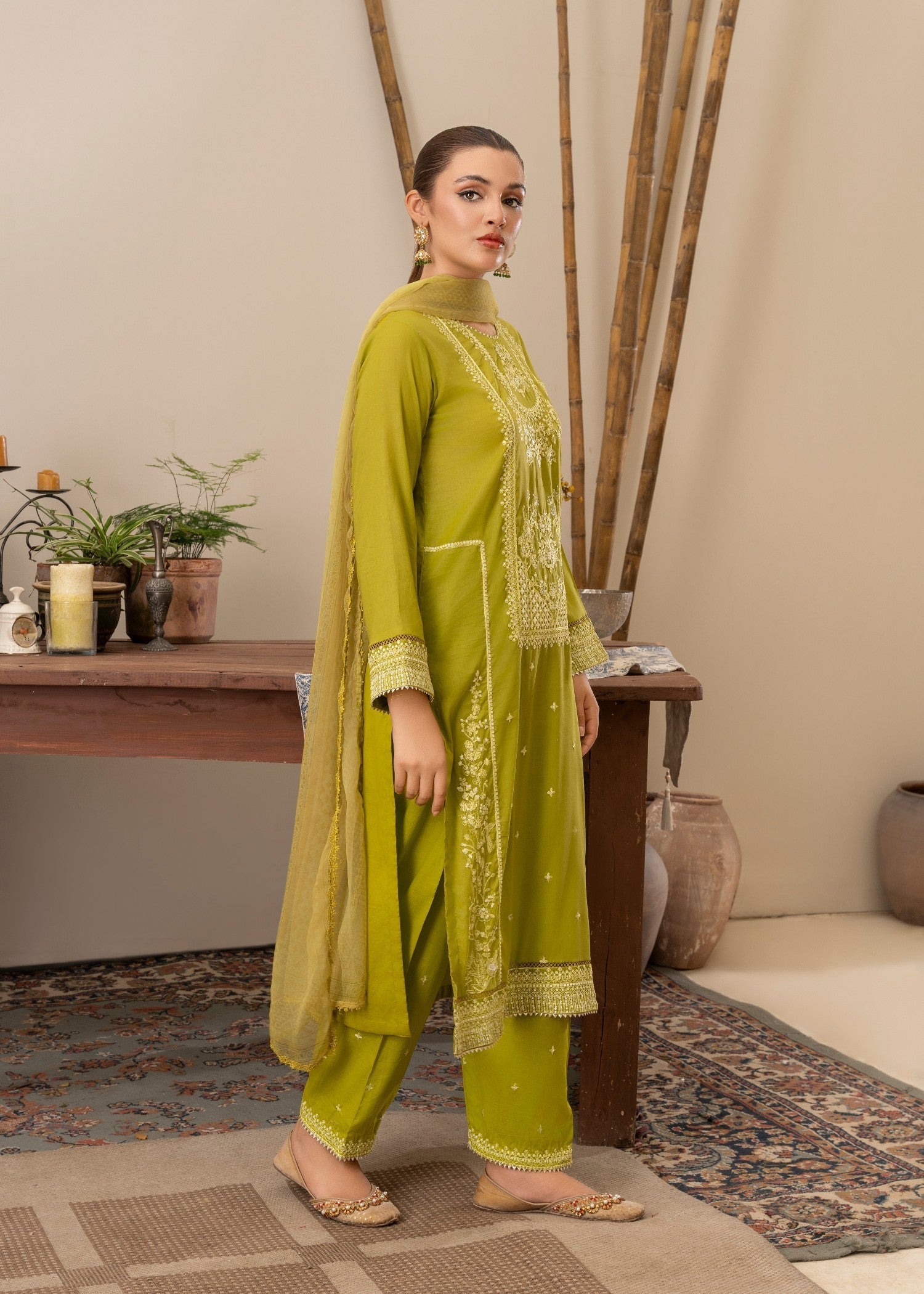 Decor Fashion PM 1422 (Neon Green) Women 3pcs