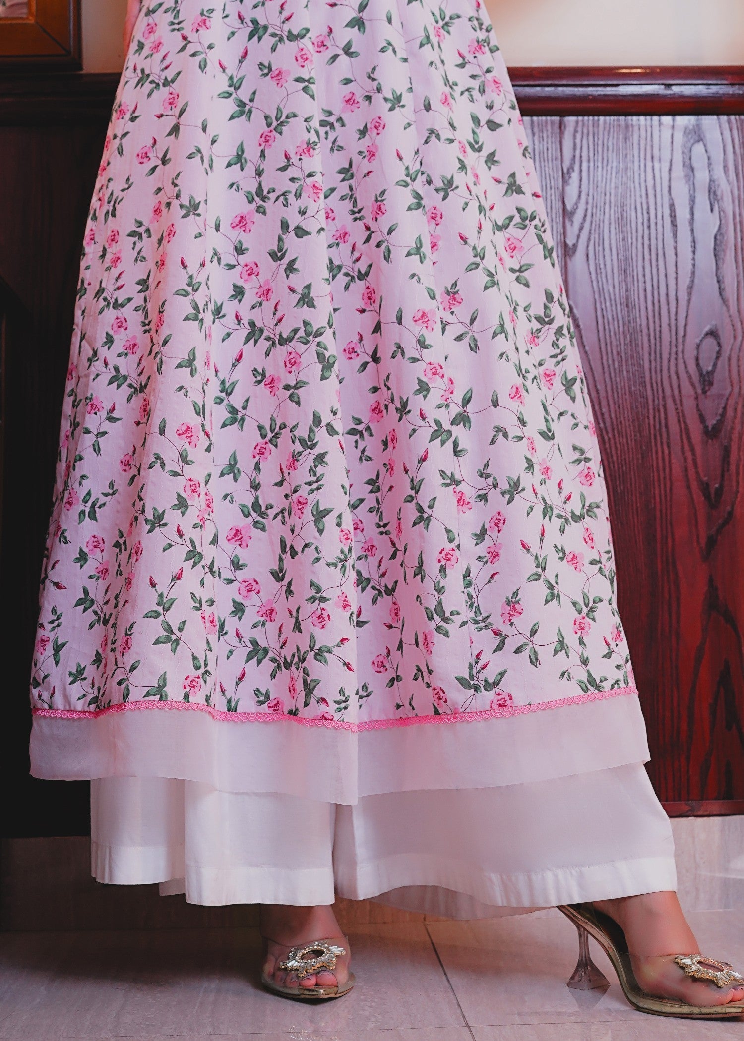 Shades By Abeeha Usman OFF WHITE SHARARA Women 1pcs