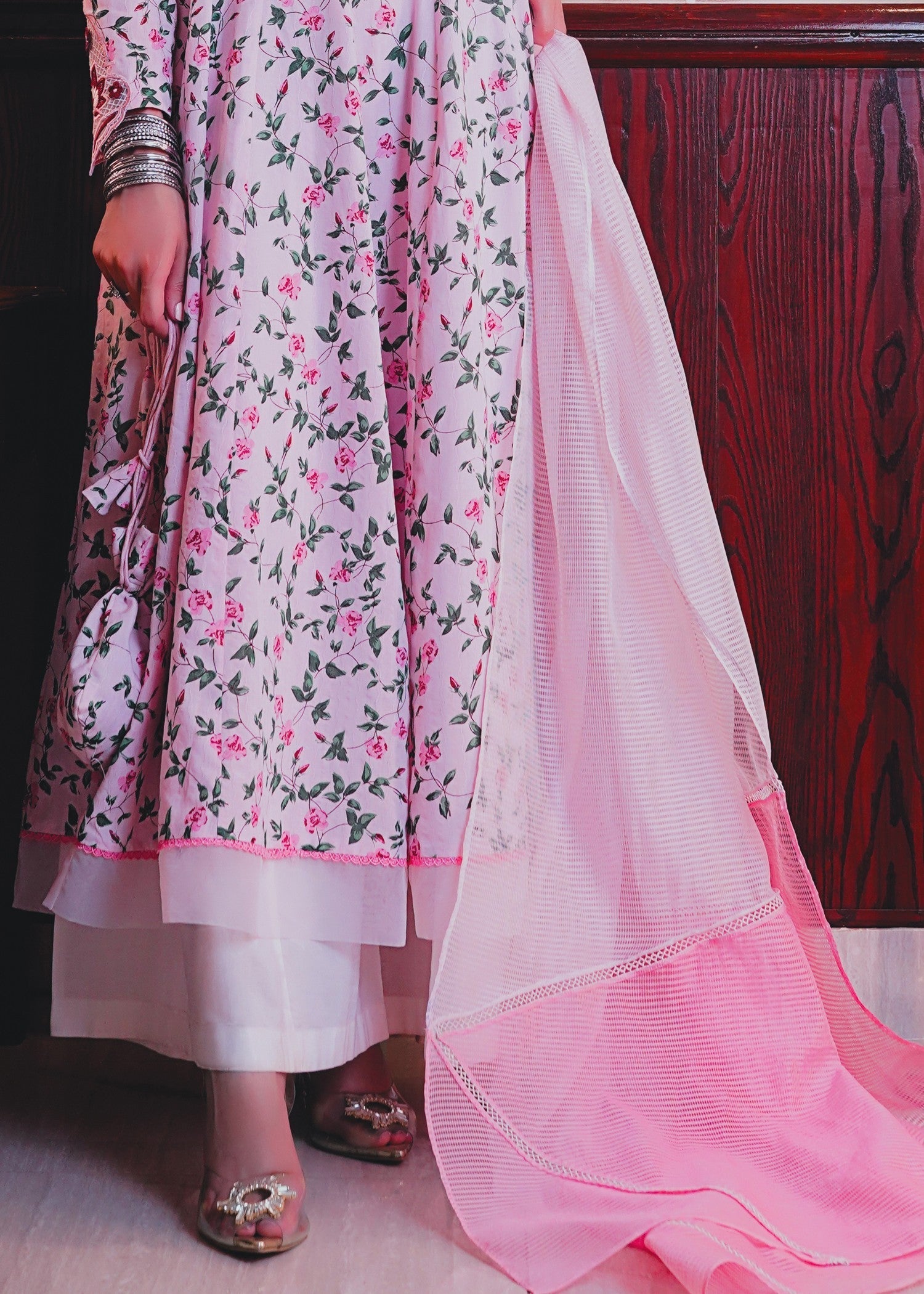 Shades By Abeeha Usman OFF WHITE SHARARA Women 1pcs