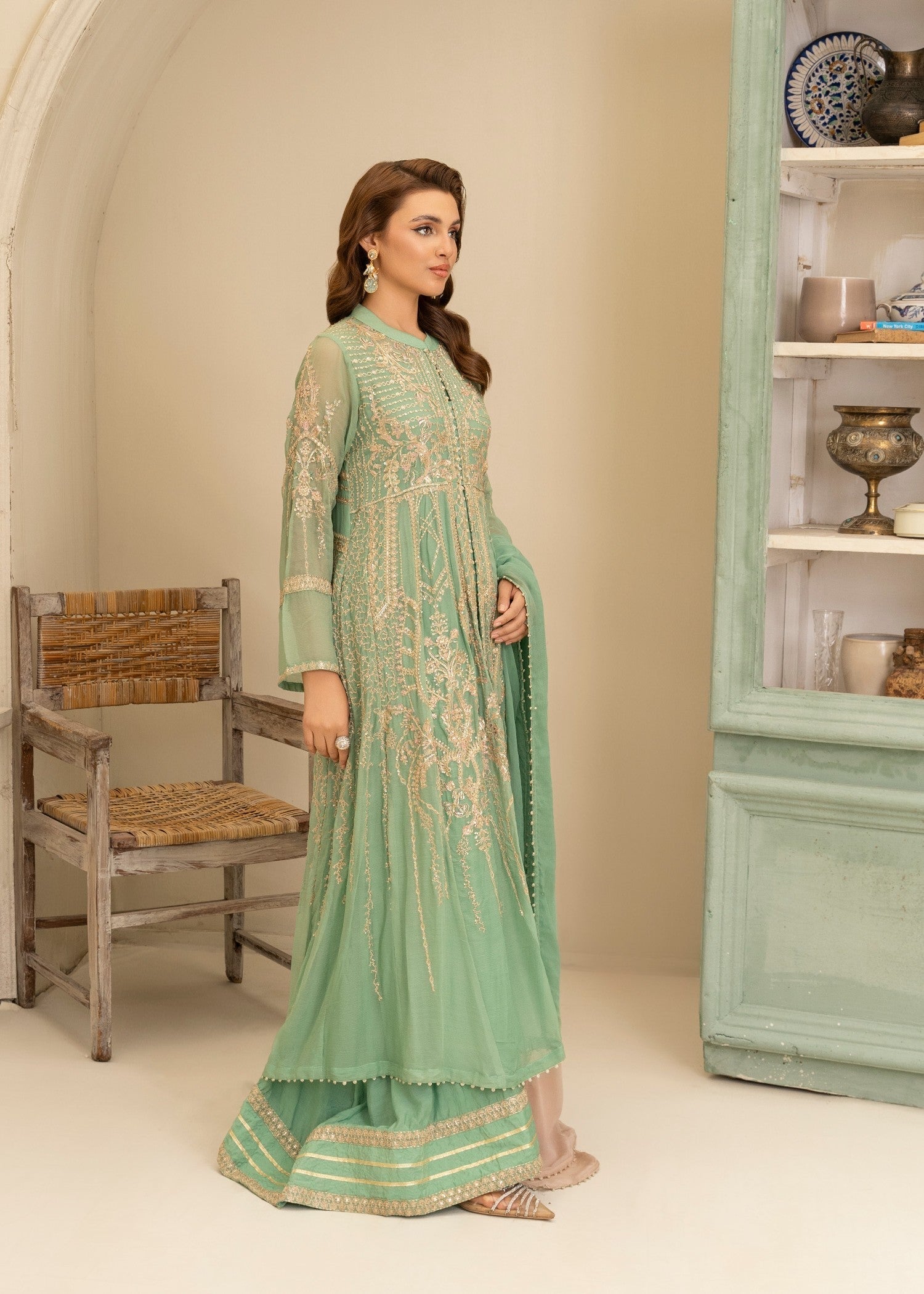 Decor Fashion PM 1392 Sea green Women 3pcs