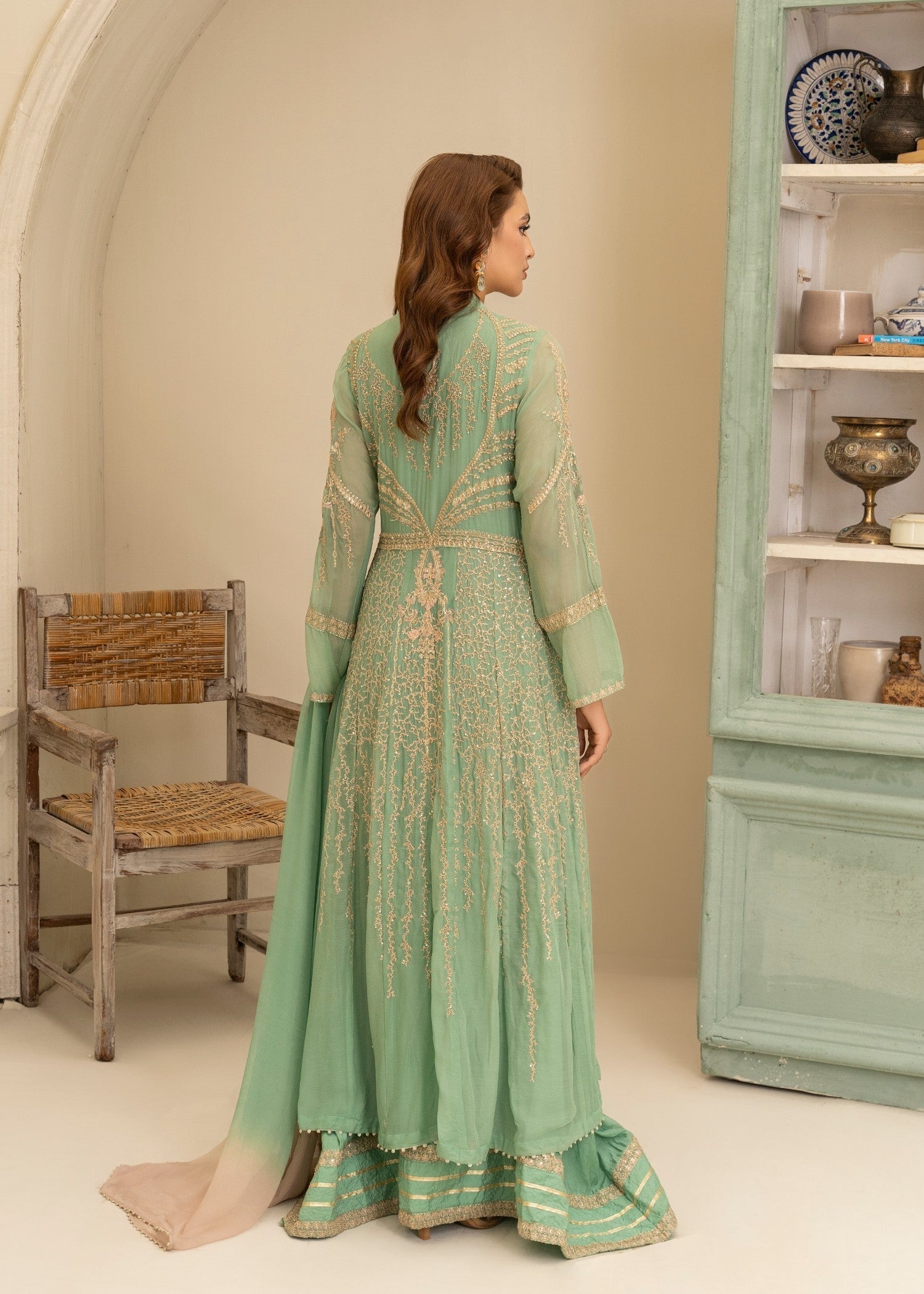 Decor Fashion PM 1392 Sea green Women 3pcs