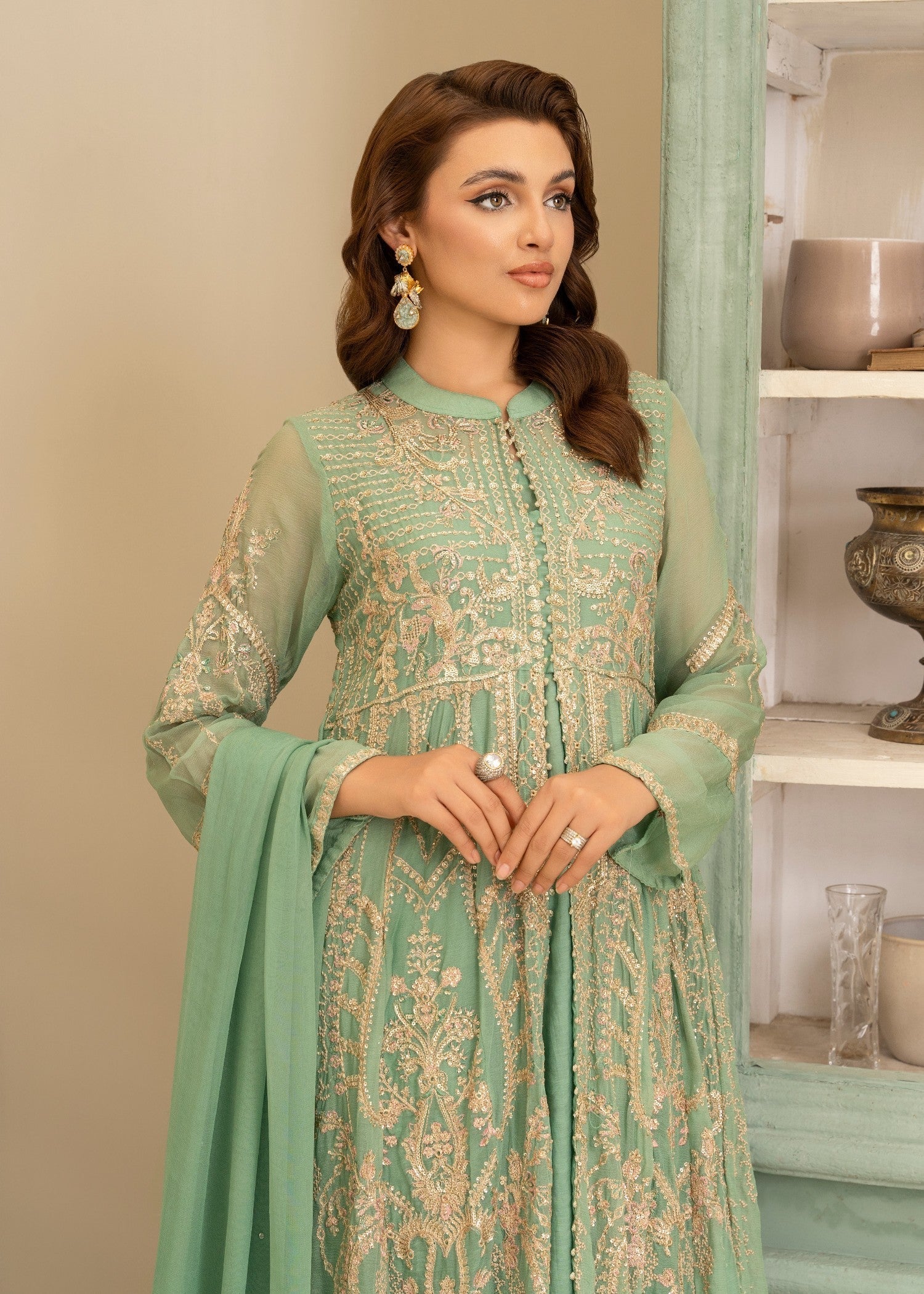 Decor Fashion PM 1392 Sea green Women 3pcs