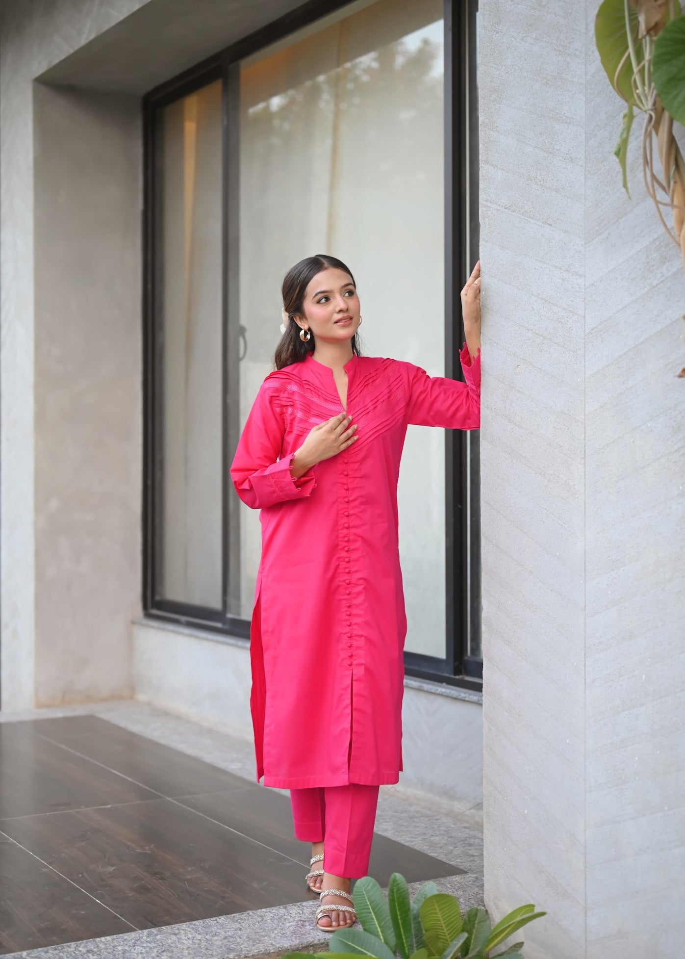 MF Designs Fuchsia Women 2pcs