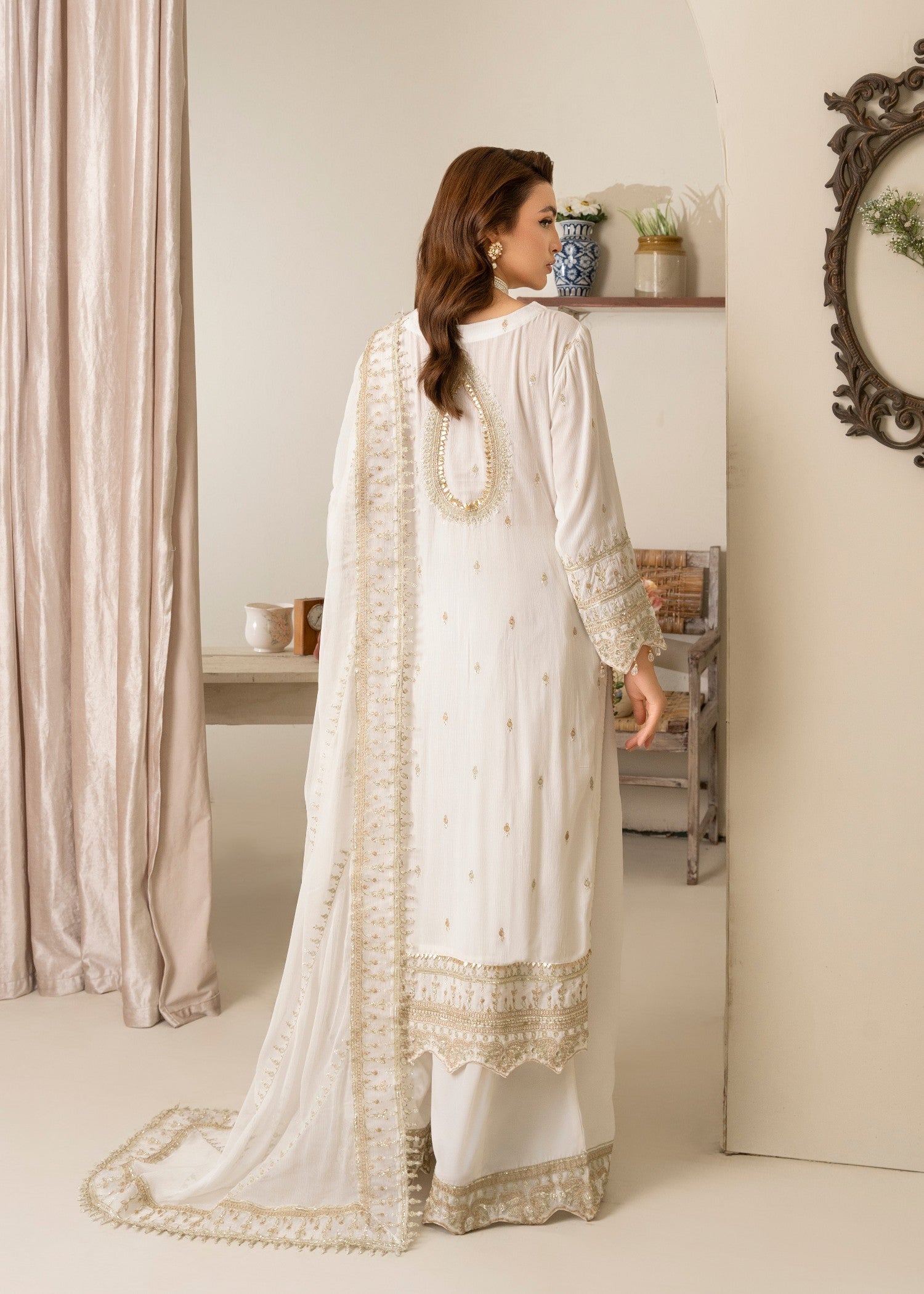 Decor Fashion PM 1388 WHITE Women 3pcs