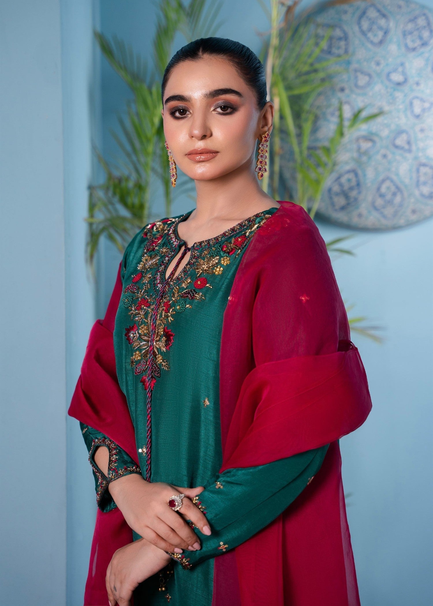 Maroon By Iqra Chaudhry Classic Charm Women 3pcs