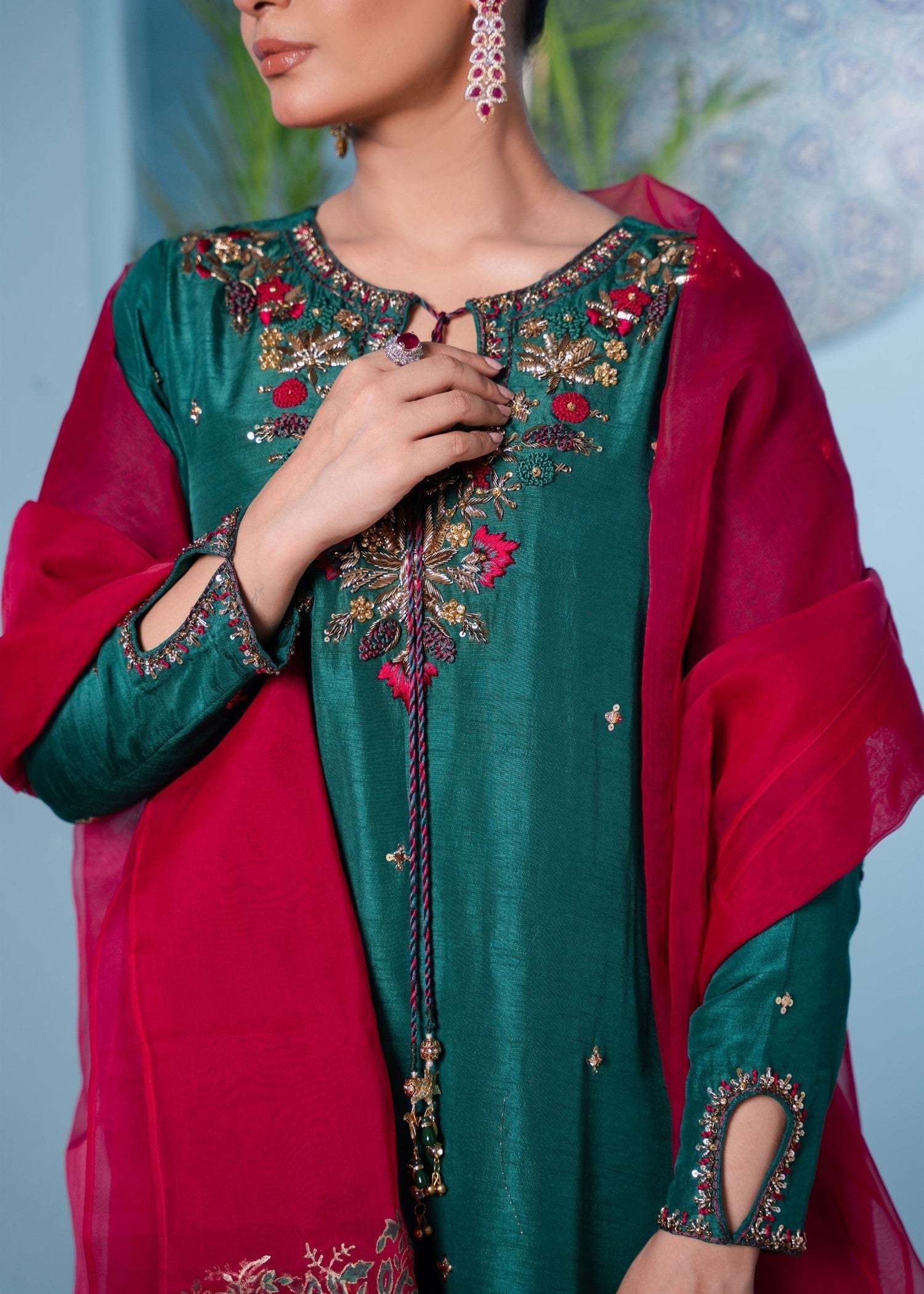 Maroon By Iqra Chaudhry Classic Charm Women 3pcs