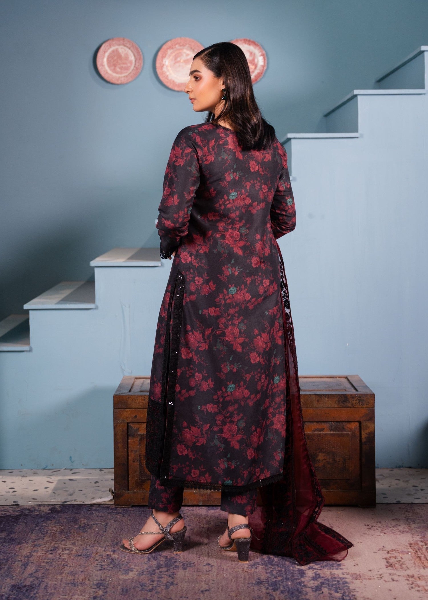 Maroon By Iqra Chaudhry Hannah Women 3pcs