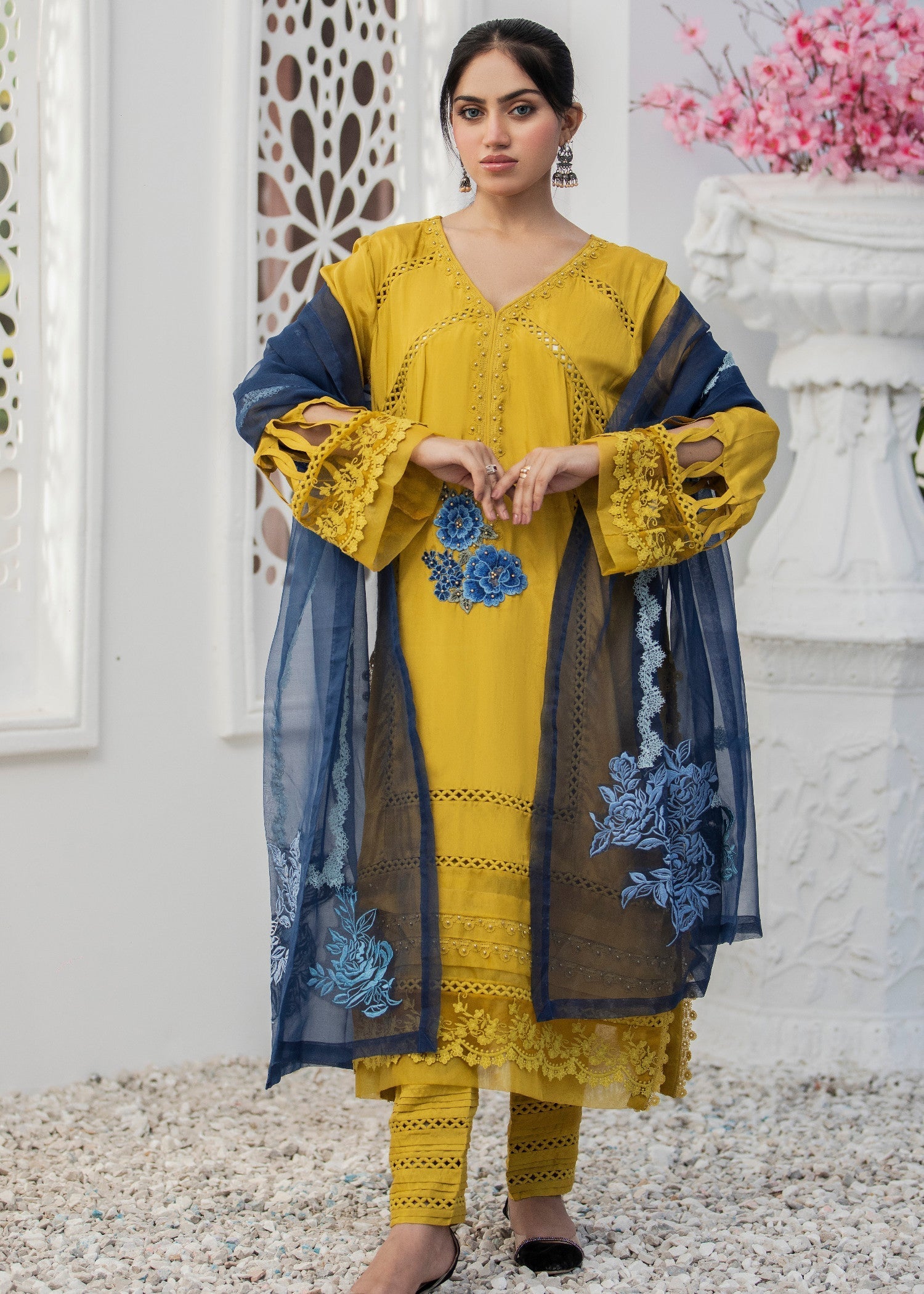 Yusra Ansari Yaw 16 kairo Women 3pcs