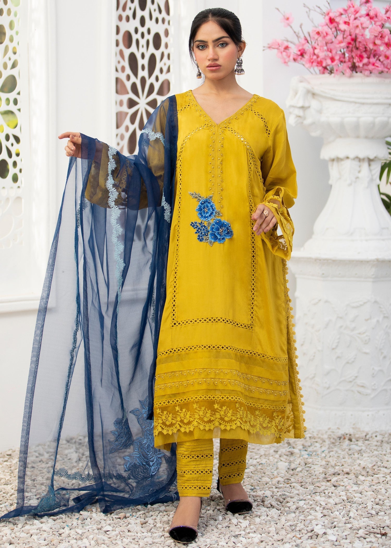 Yusra Ansari Yaw 16 kairo Women 3pcs