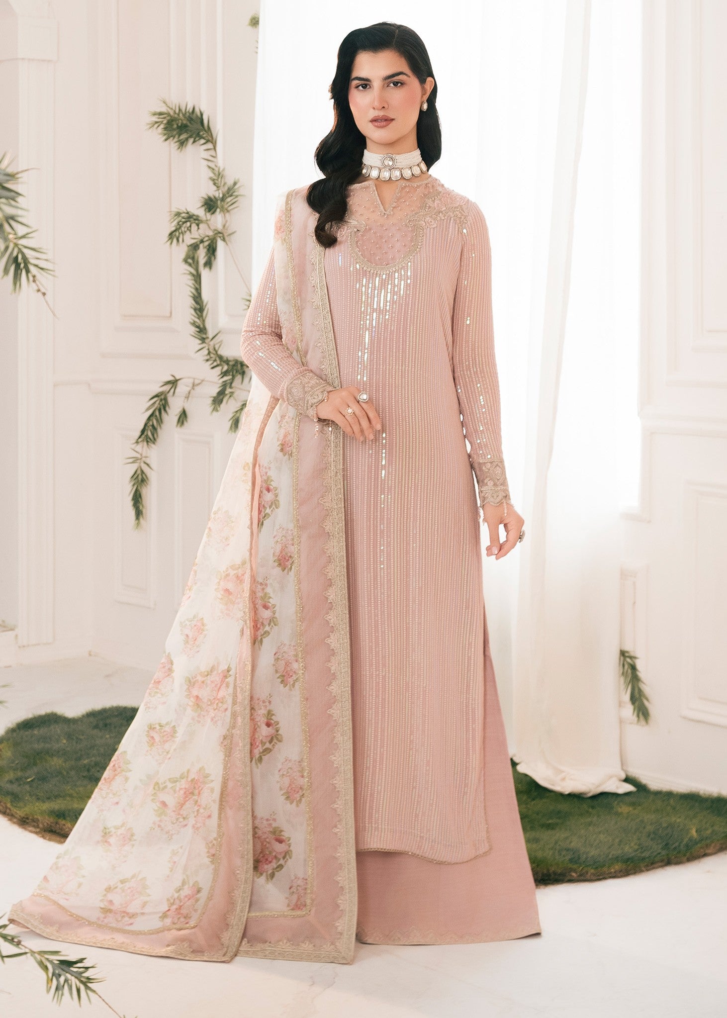 Rang-e-Haya Fatin (Pink) Women 4pcs